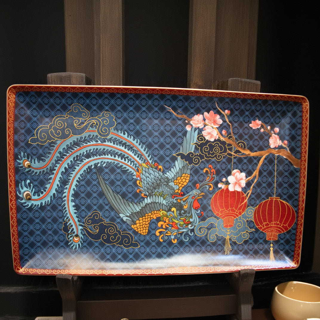 Williams Sonoma Lunar New Year Phoenix Serving Platter