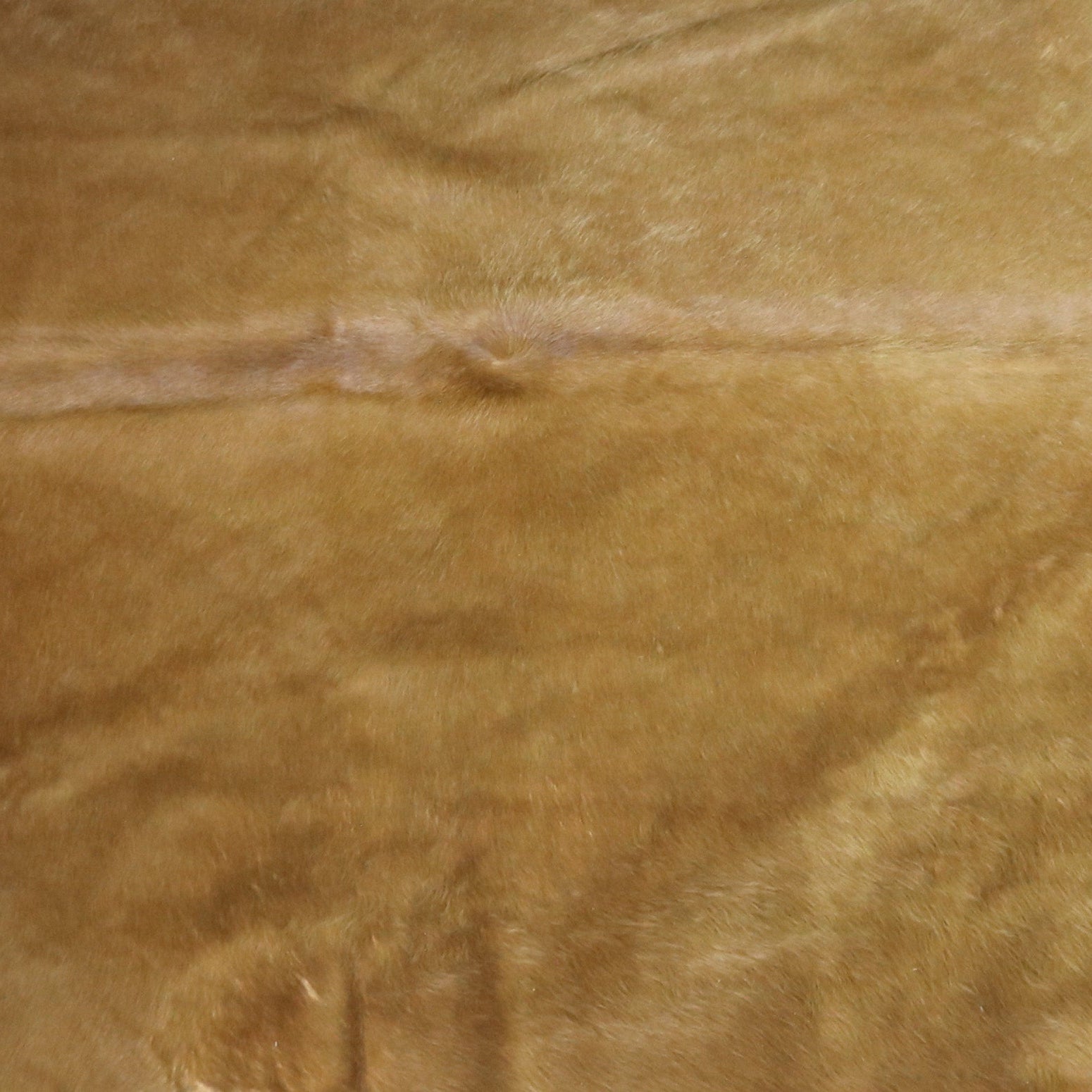 Vibrant Cinnamon Cowhide Handcrafted in Brazil
