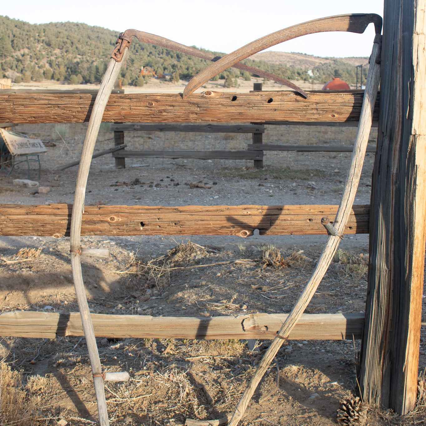 1900's Scythe Hay Sickle Farm Tool