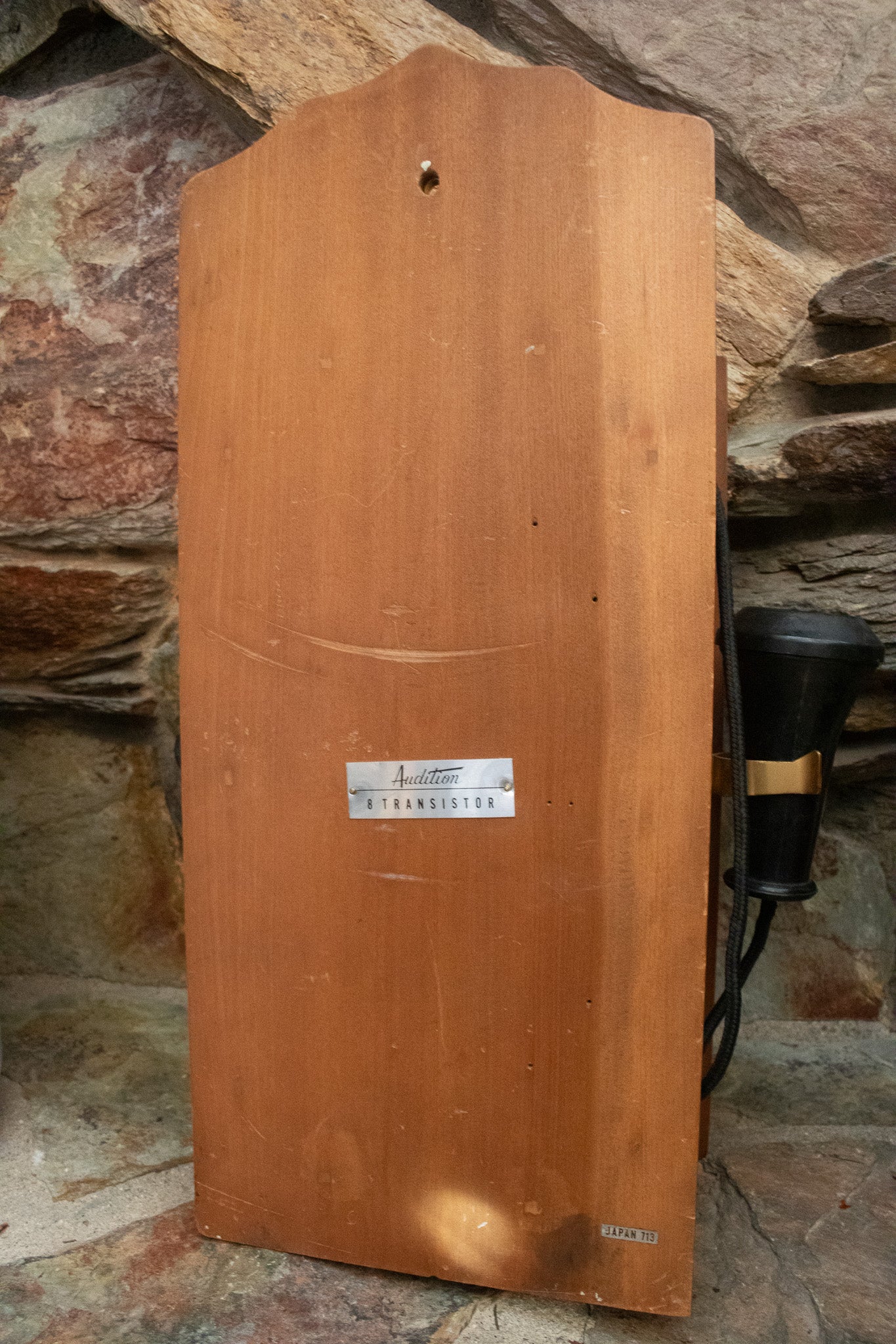 Anique Telephone Audition 8 Transistor Radio Replica Wooden Wall Phone