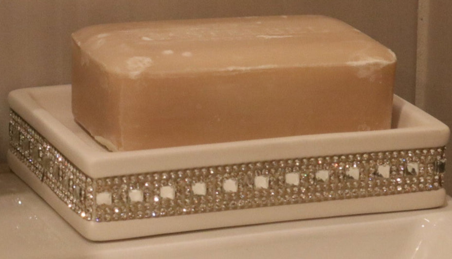 Rachel Zoe Soap Holder Modern and Elegant Bathroom Accent