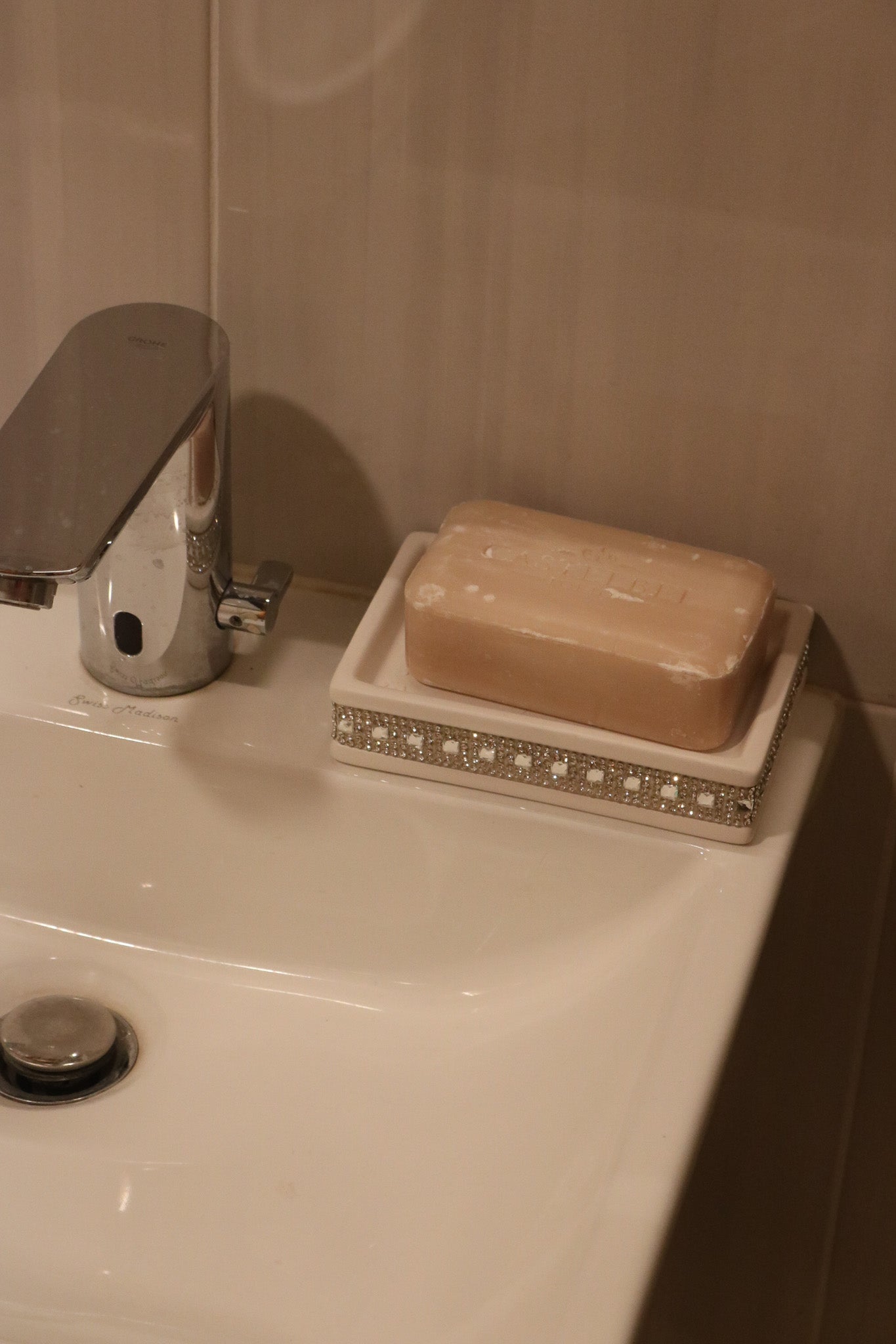 Rachel Zoe Soap Holder Modern and Elegant Bathroom Accent