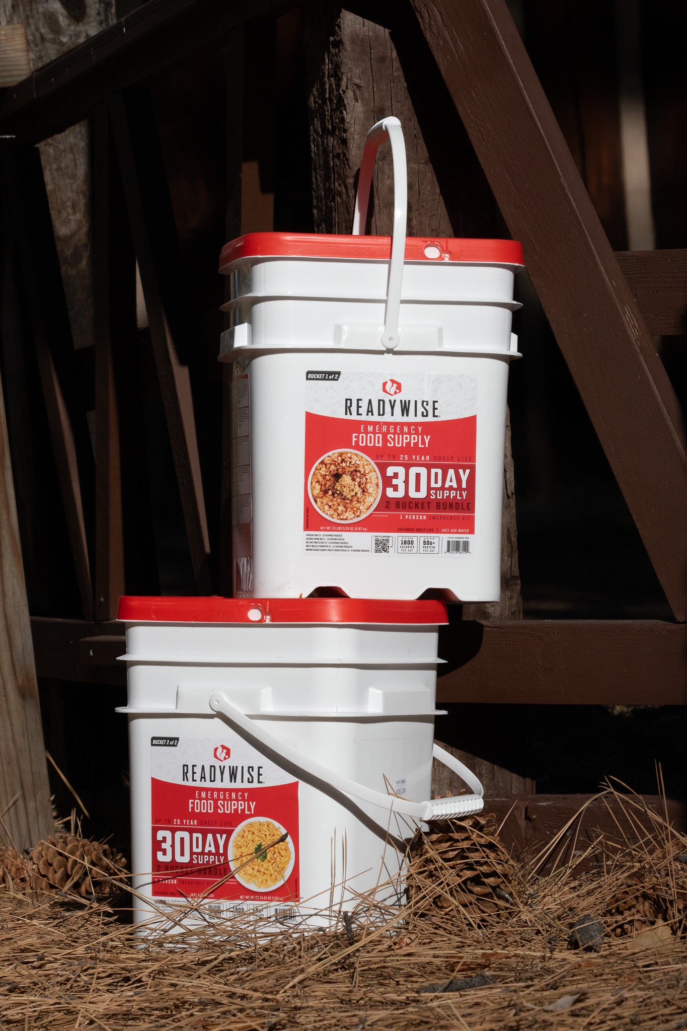 Readywise 2 Bucket Bundle Emergency Food Supply