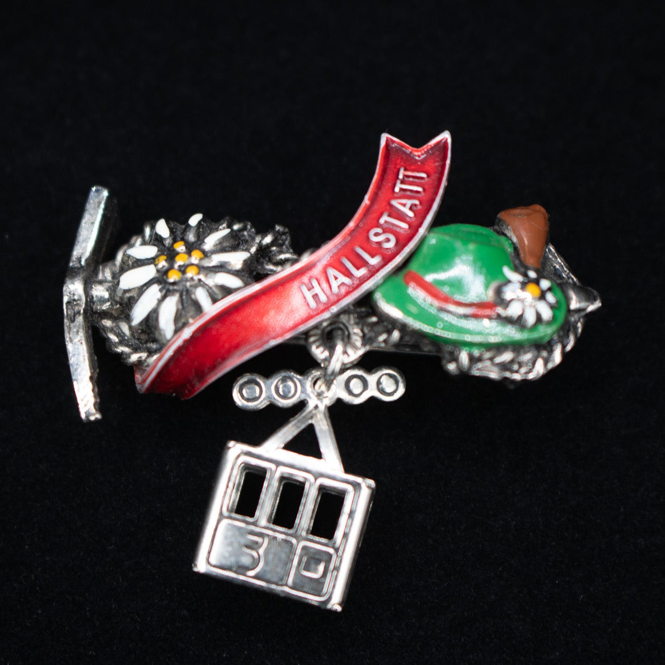 Silver Hallstatt Astraia Hat Pin