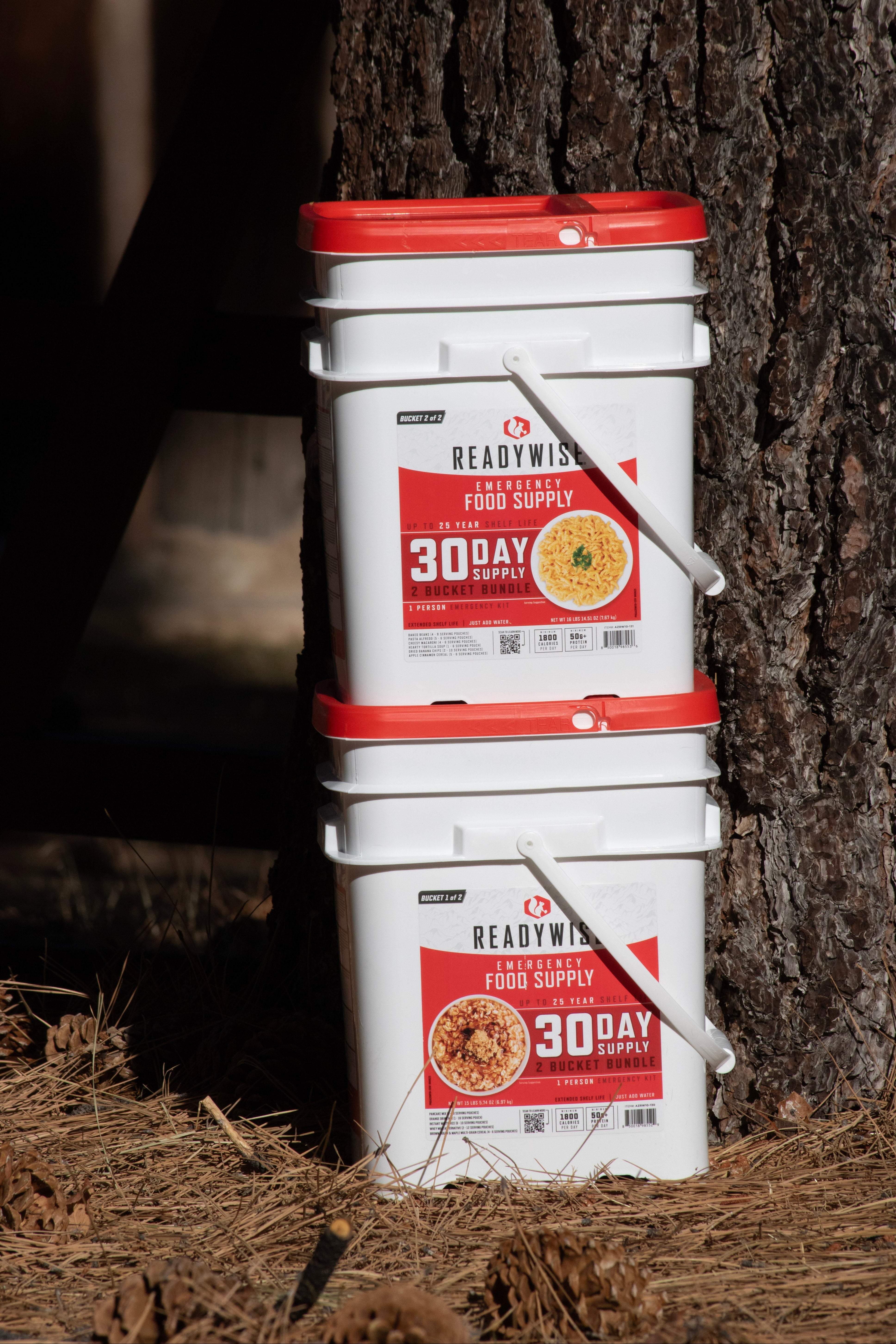 Readywise 2 Bucket Bundle Emergency Food Supply