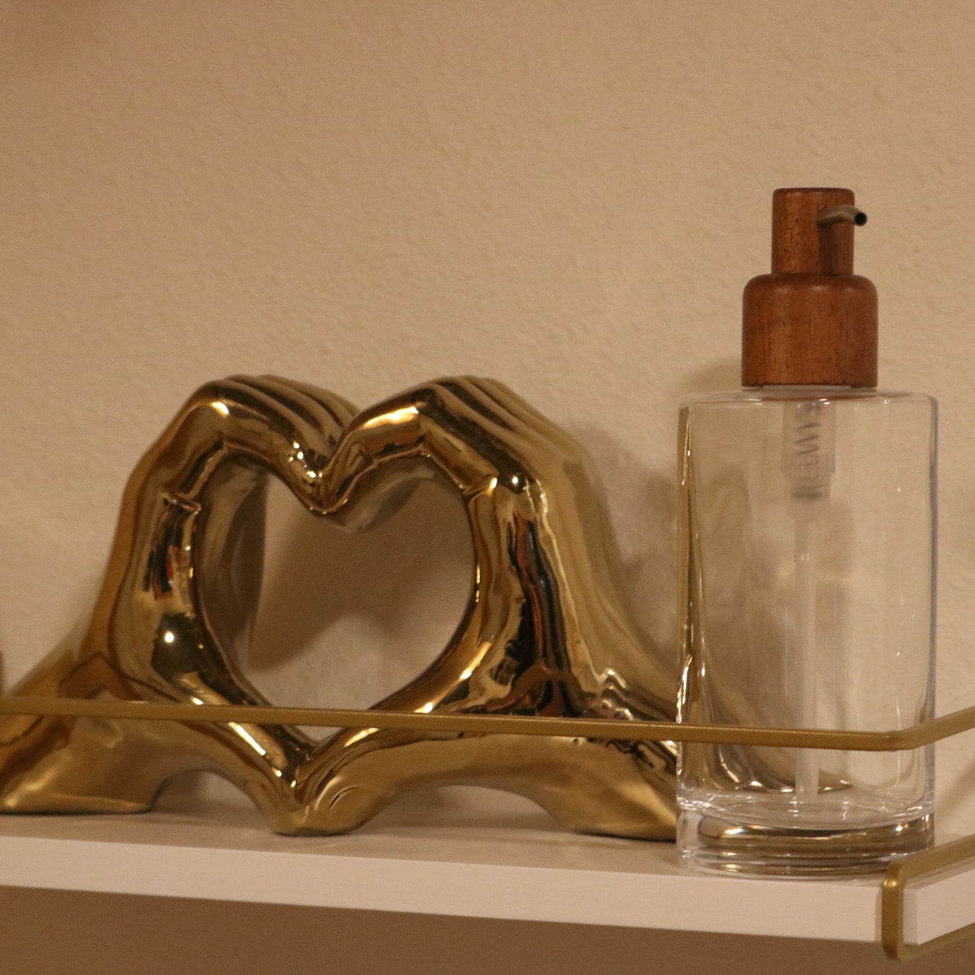 Restore Home Glass Soap Dispenser