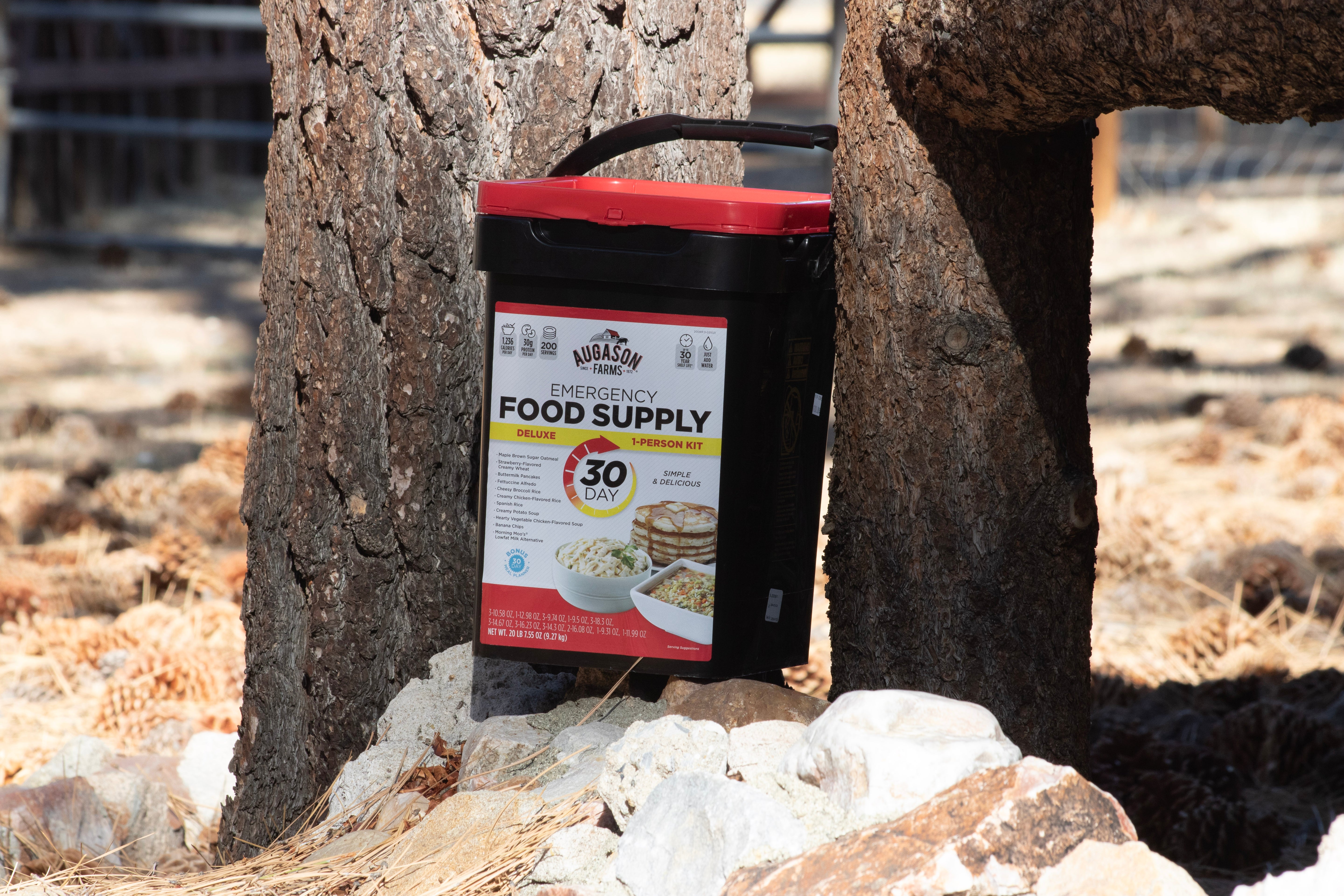 Augason Farms Emergency Food Supply Deluxe 1-Person Kit