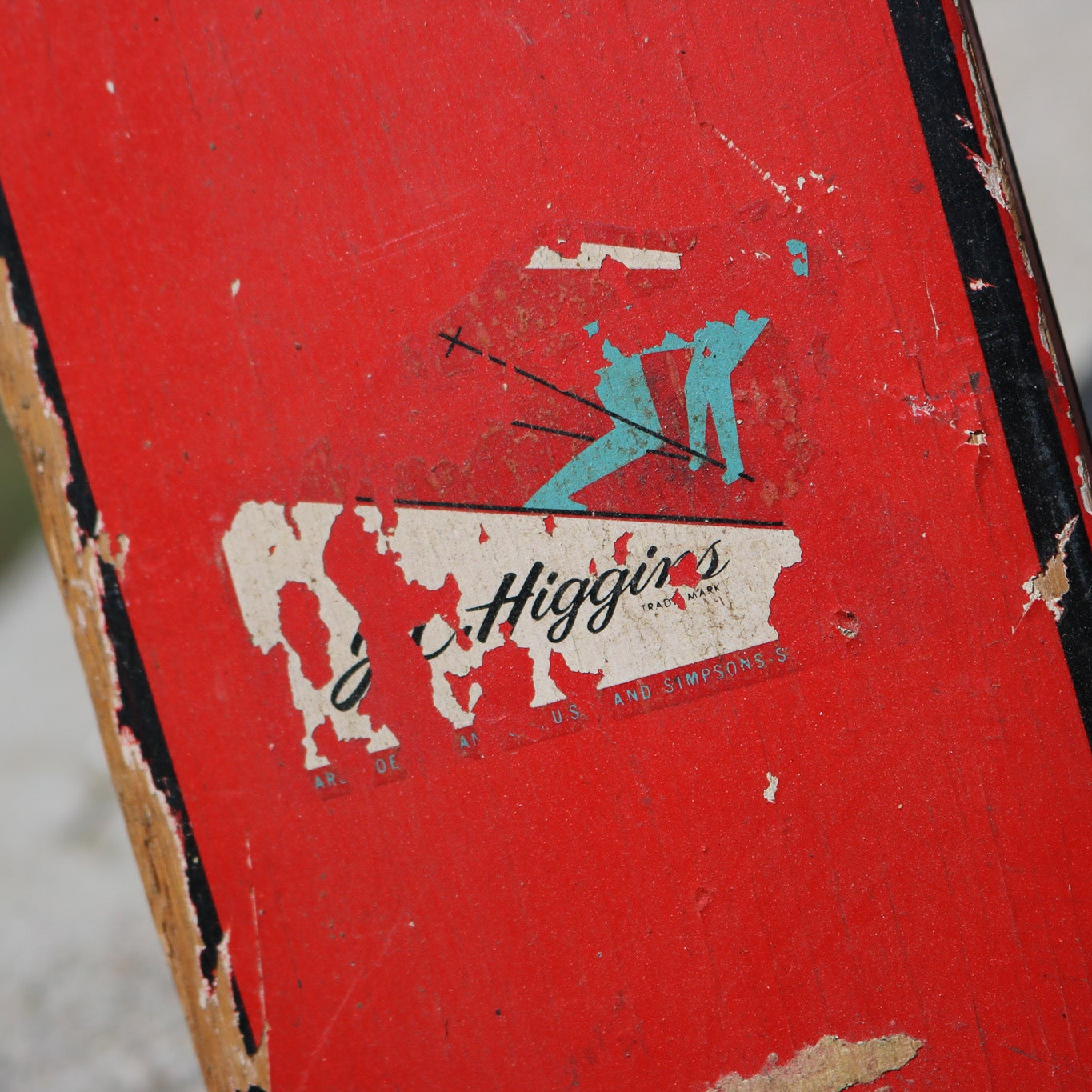 Antique JC Higgins Hickory Ski