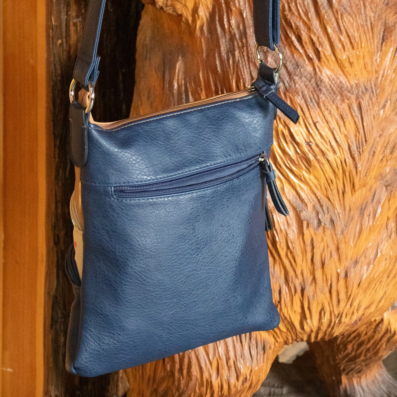Layered Pocket Purse with hints of Polka-dots