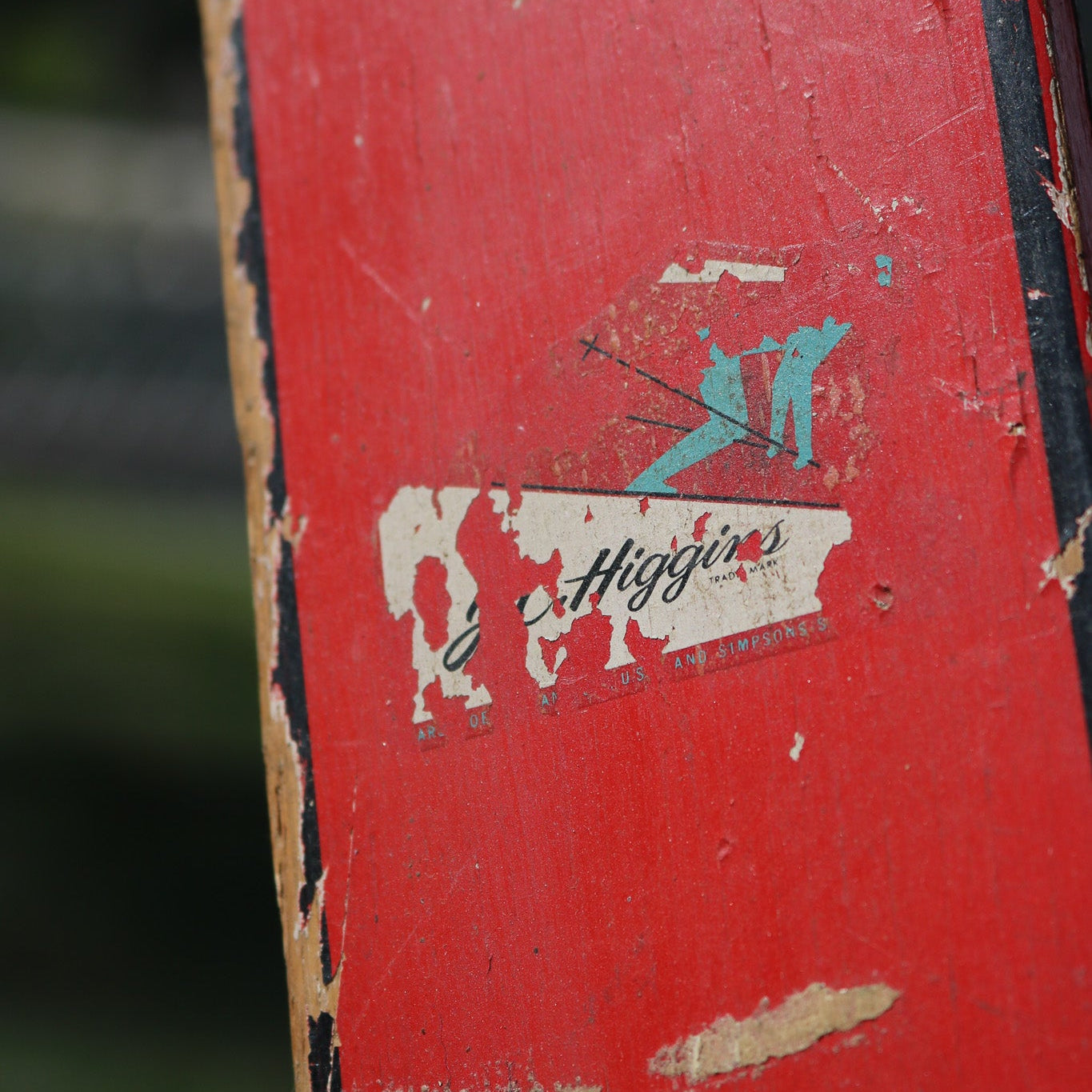 Antique JC Higgins Hickory Ski