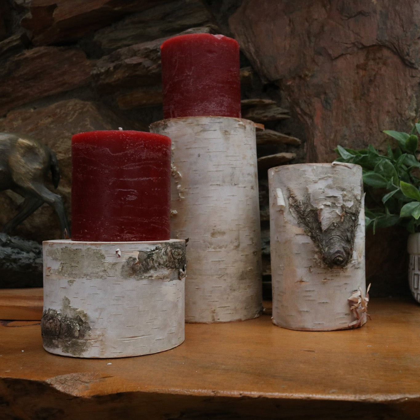 Wilson Viktor White Birch Pillars-set of 3