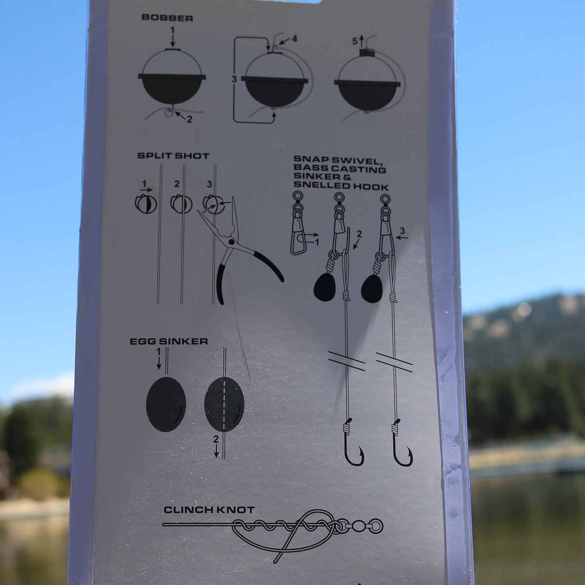 Eagle Claw TC55CC1 Trait Zaldain Spin Cast Combo Fishing Rod with Tackle box