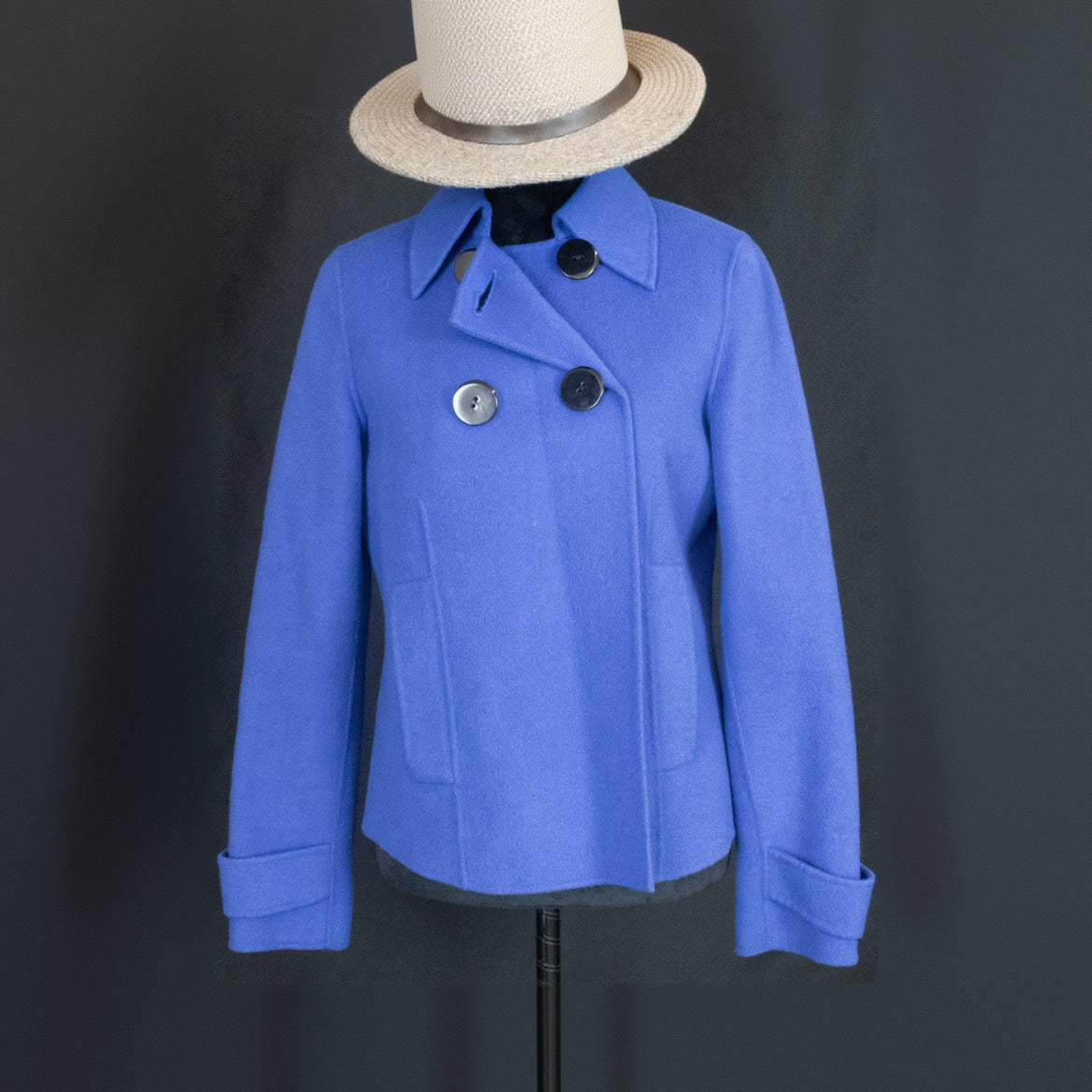 Pendleton Royal Blue Merino Wool Blazer Women's M