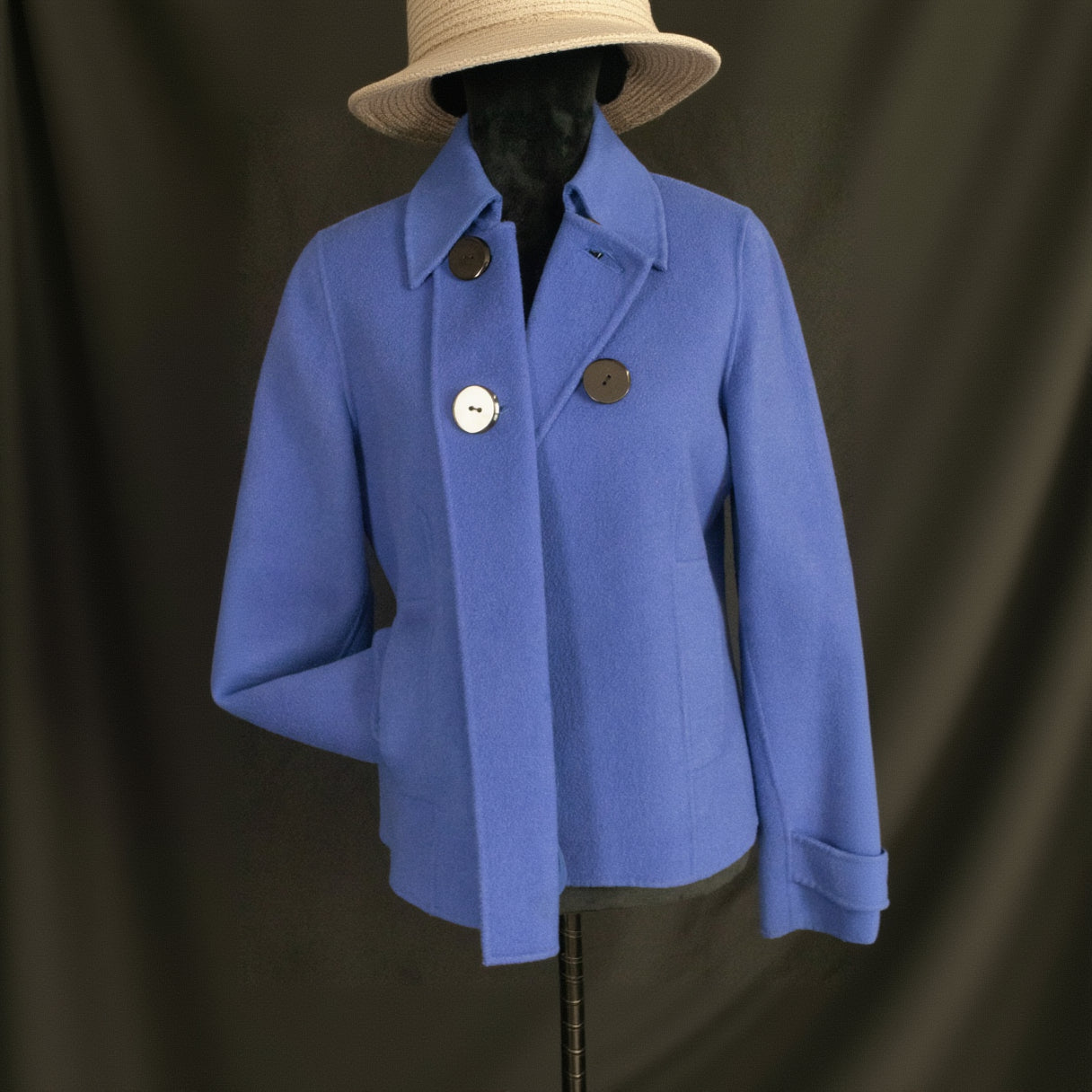 Pendleton Royal Blue Merino Wool Blazer Women's M