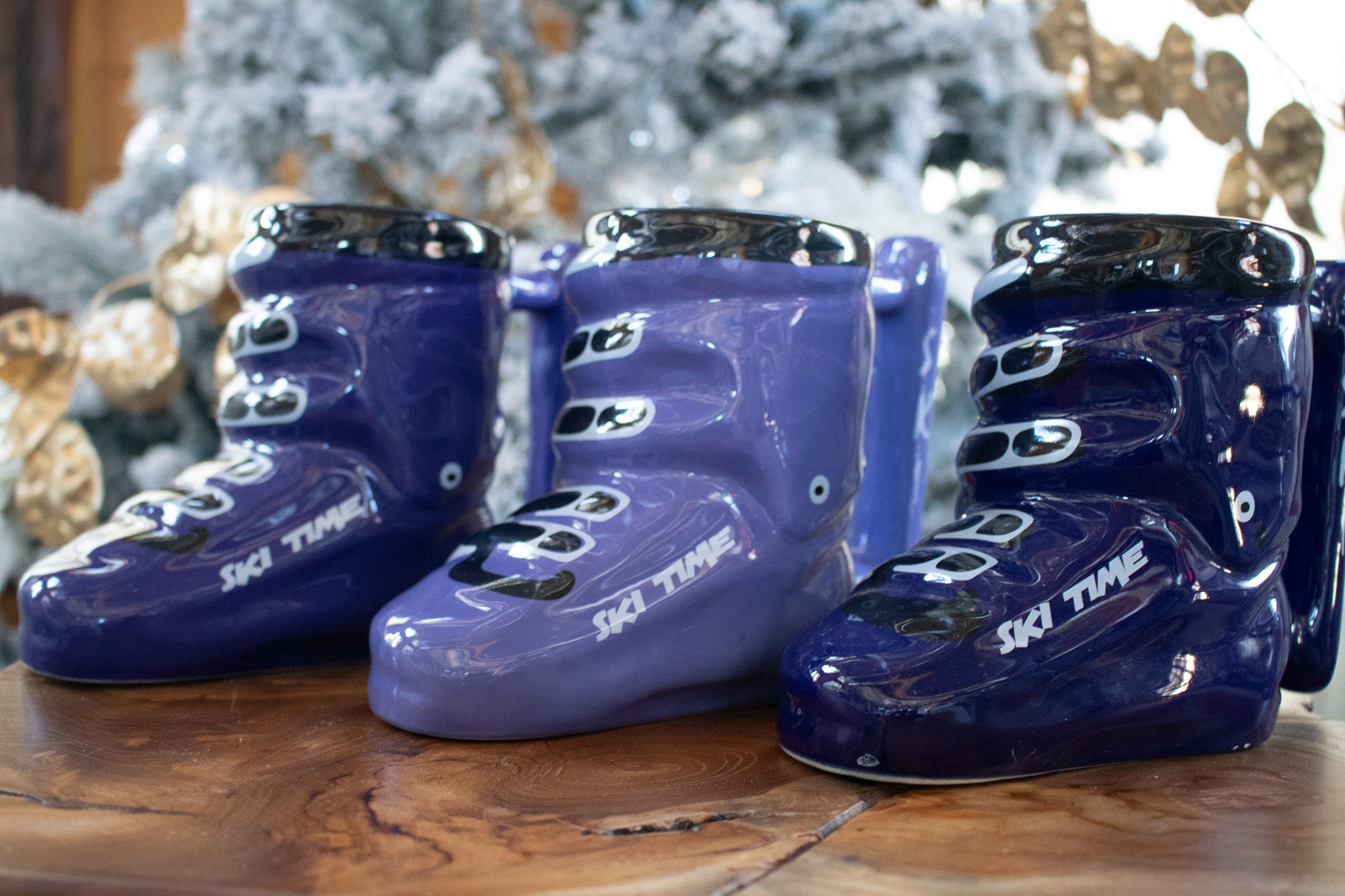Ceramic Ski Time Ski Boot Ceramic Coffee Mug