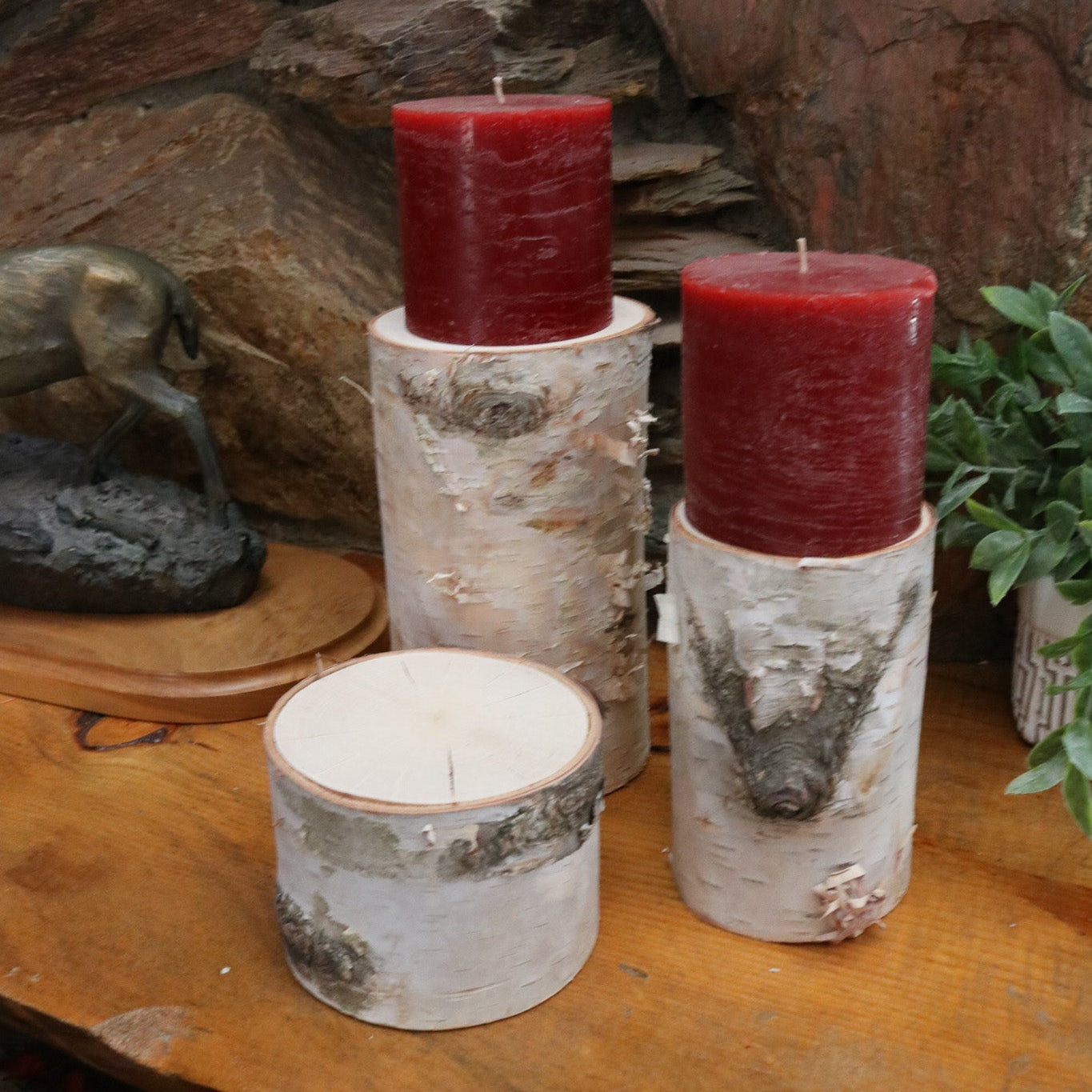 Wilson Viktor White Birch Pillars-set of 3