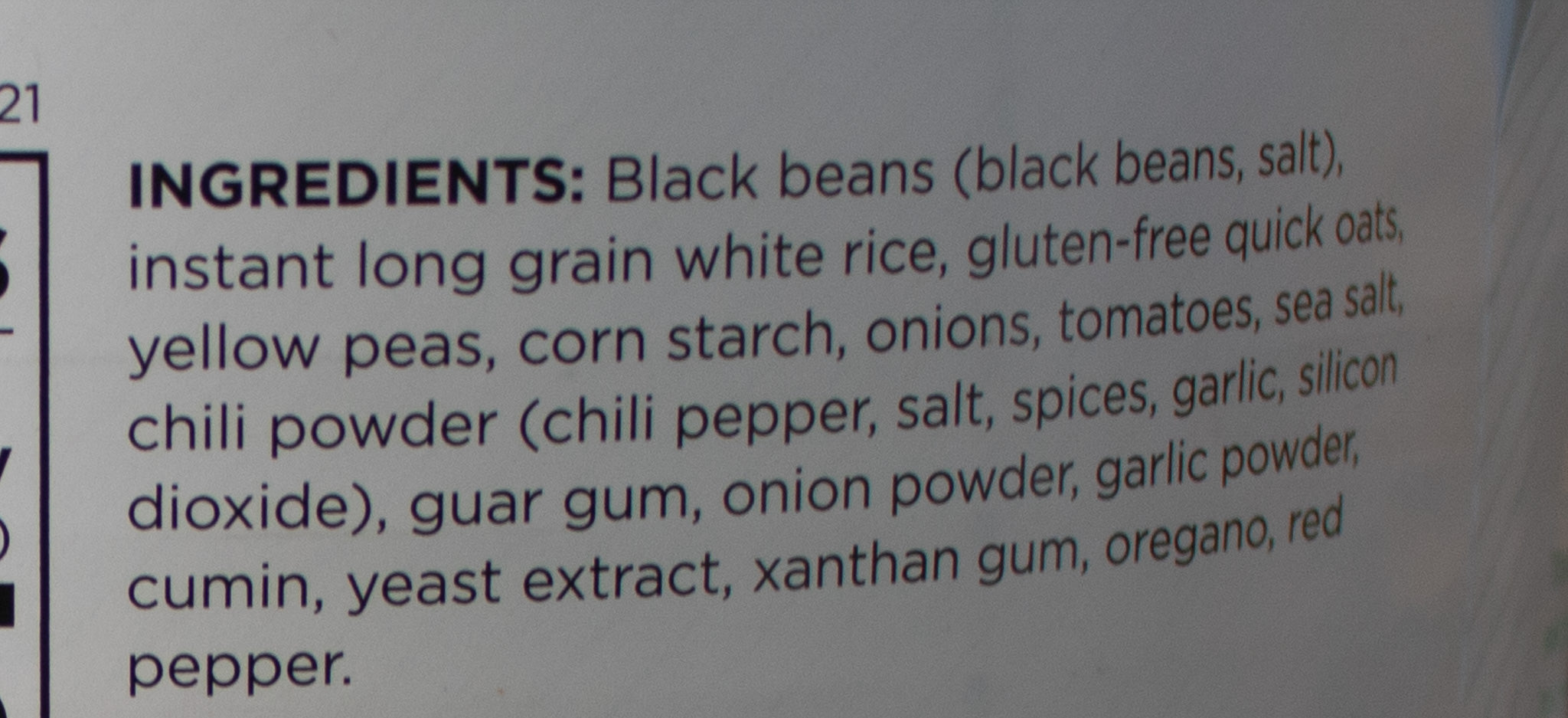 Augason Farms Gluten Free Black Bean Burger Mix