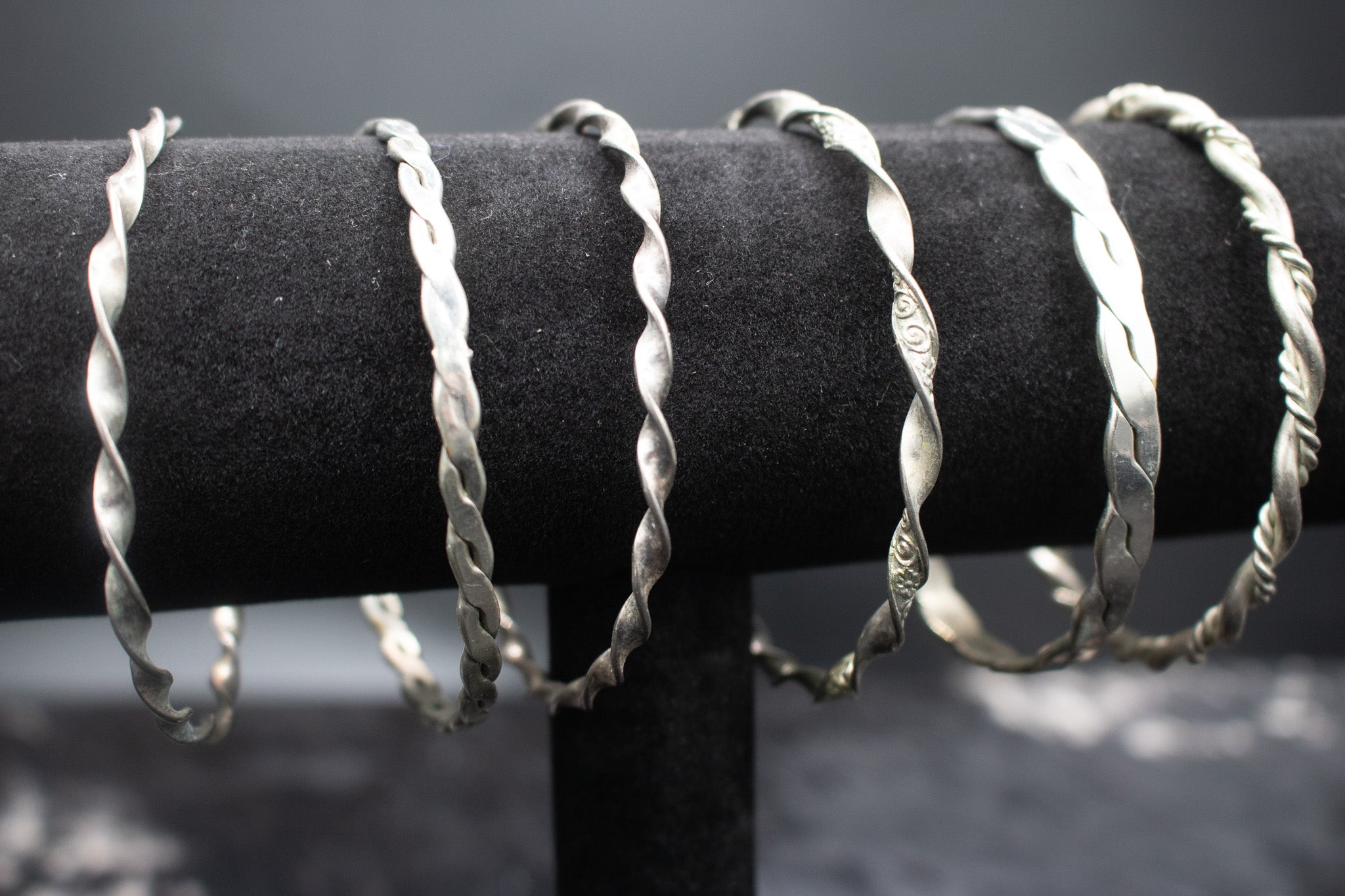 Sterling Silver Bracelet Set of 6