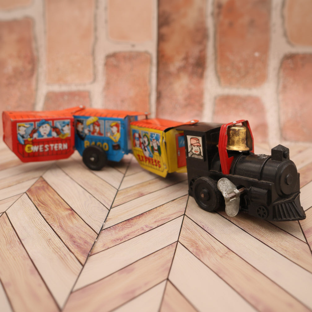 Vintage Windup Western Express 8400 Toy Train