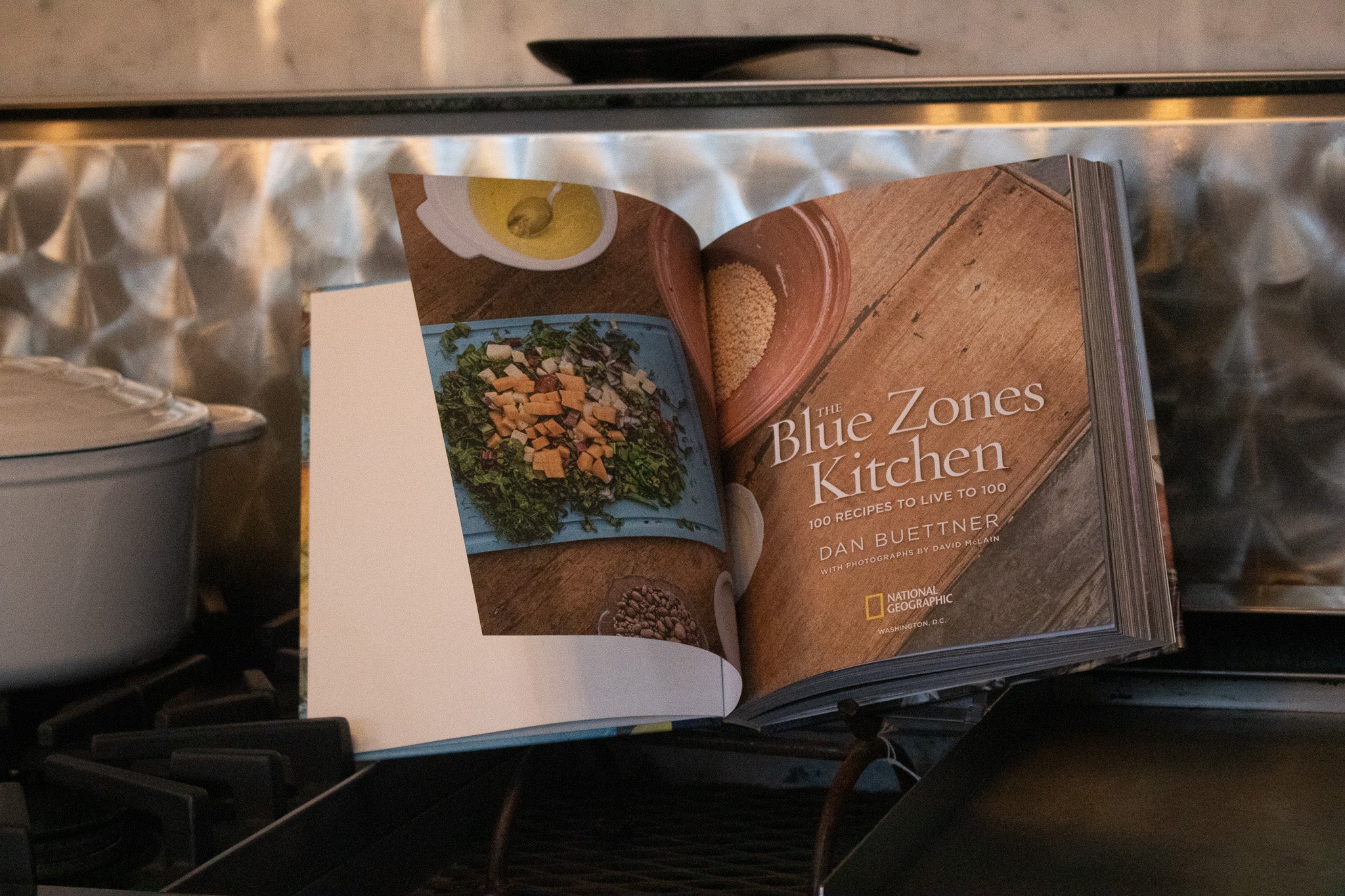 The Blue Zones Kitchen: 100 Recipes to Live to 100 Hardcover Book