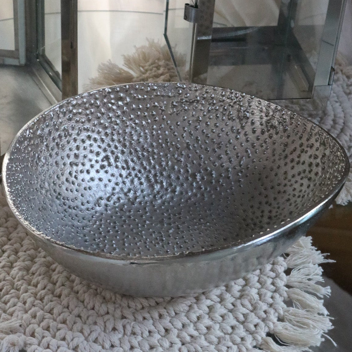 Abstract Chromecast Textured Bowl