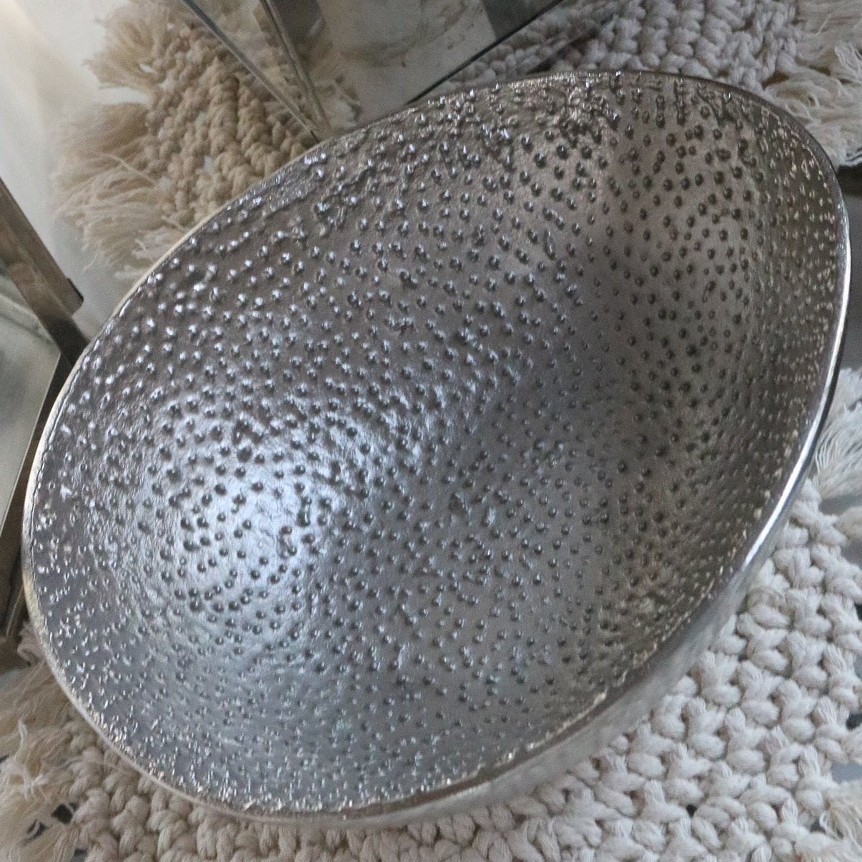 Abstract Chromecast Textured Bowl