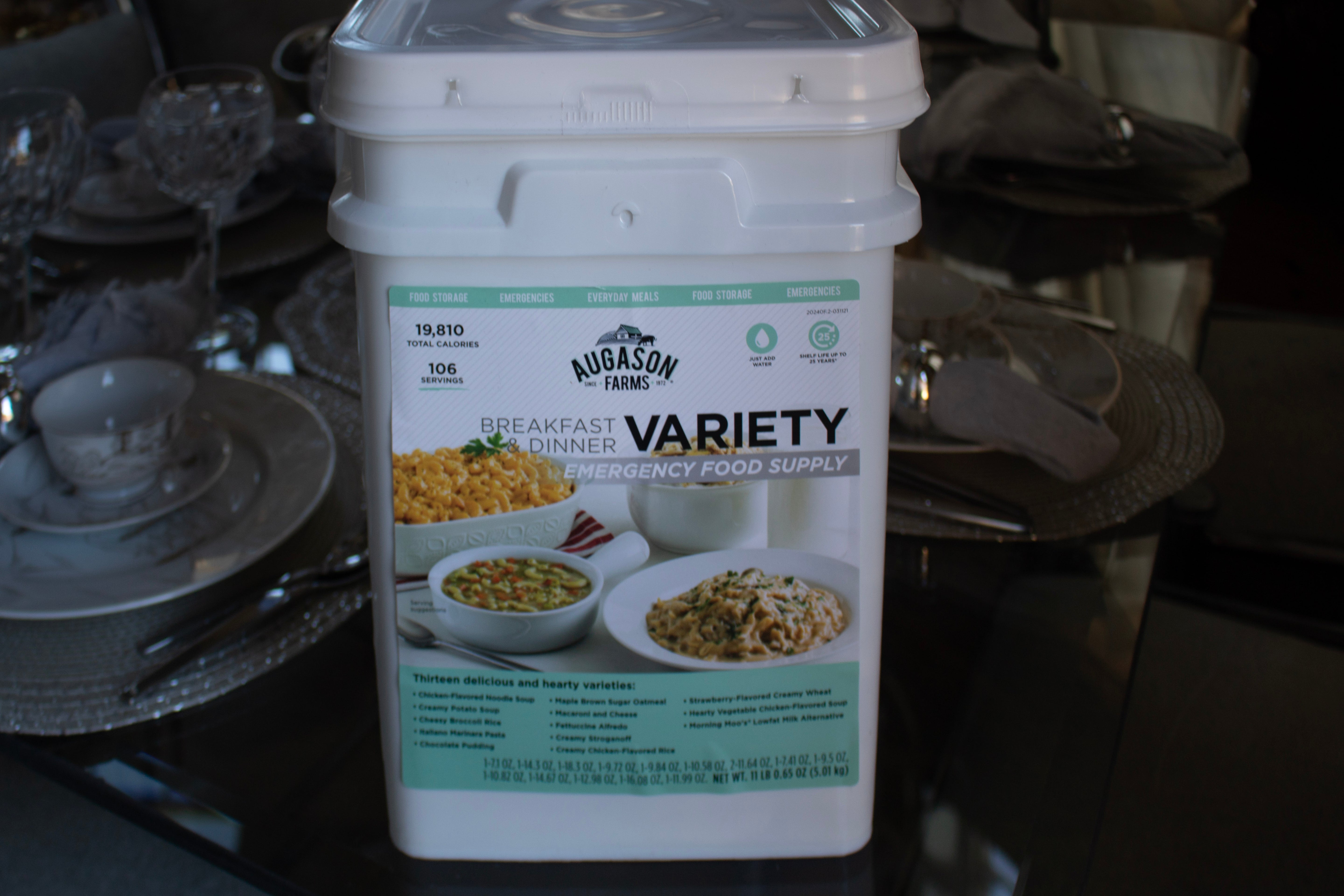 Augason Farms Breakfast and Dinner Variety Pack