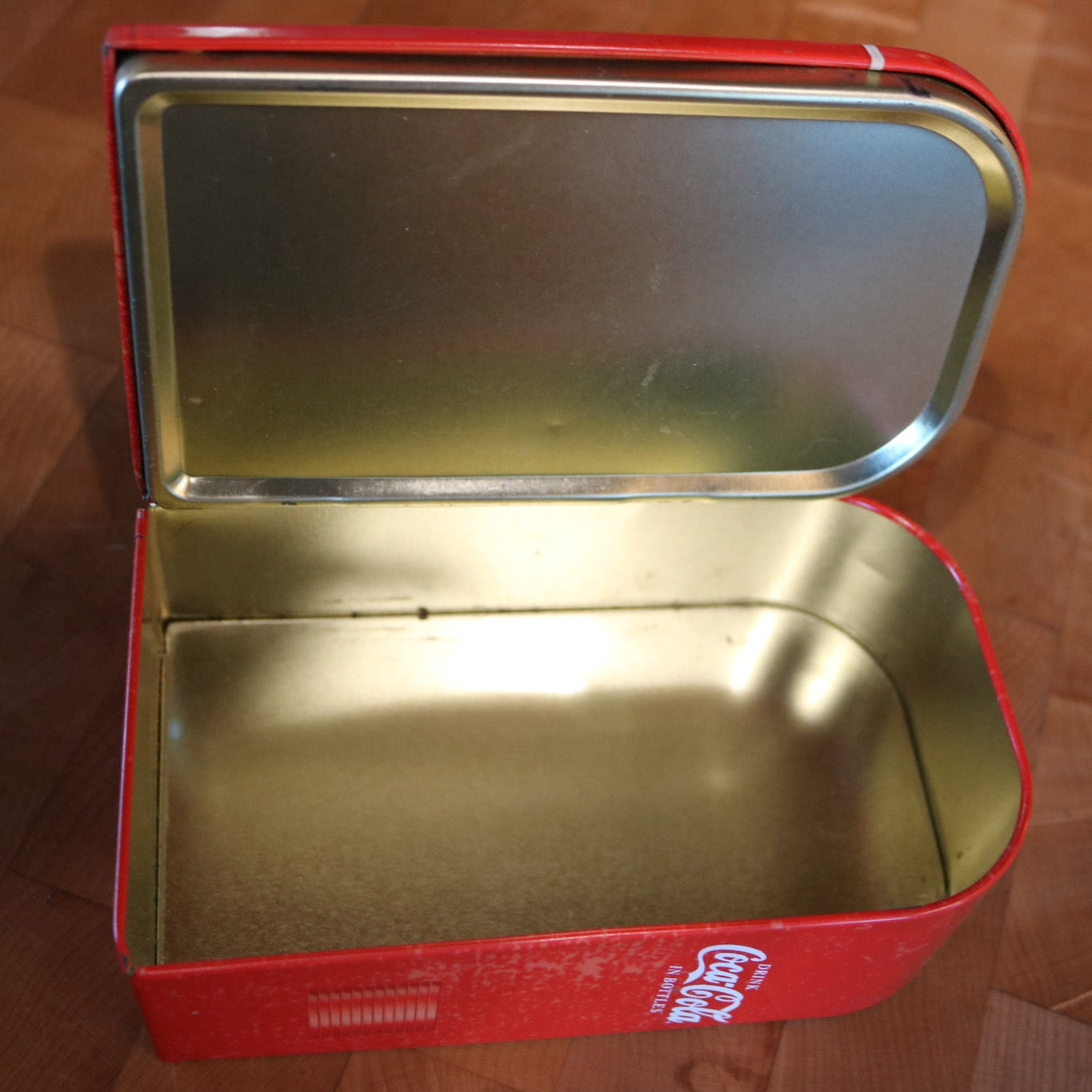 Vintage Coca Cola Vending Machine Tin