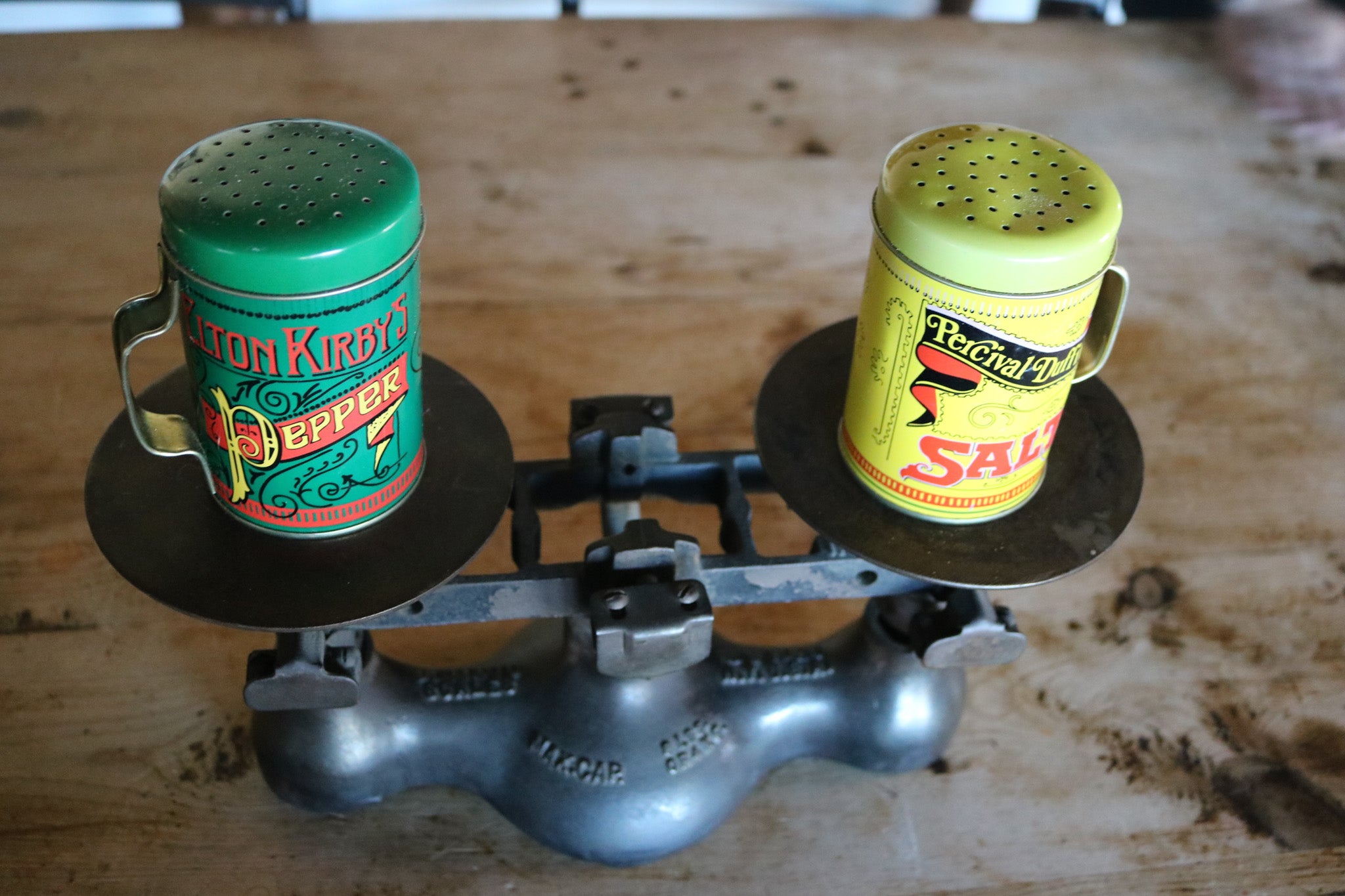 Antique Detecto Cast Iron Balance Scale