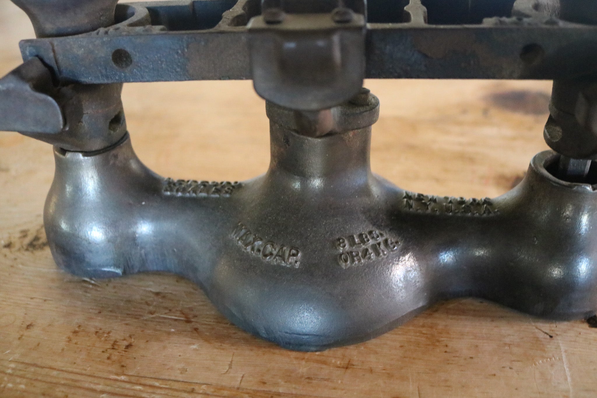 Antique Detecto Cast Iron Balance Scale