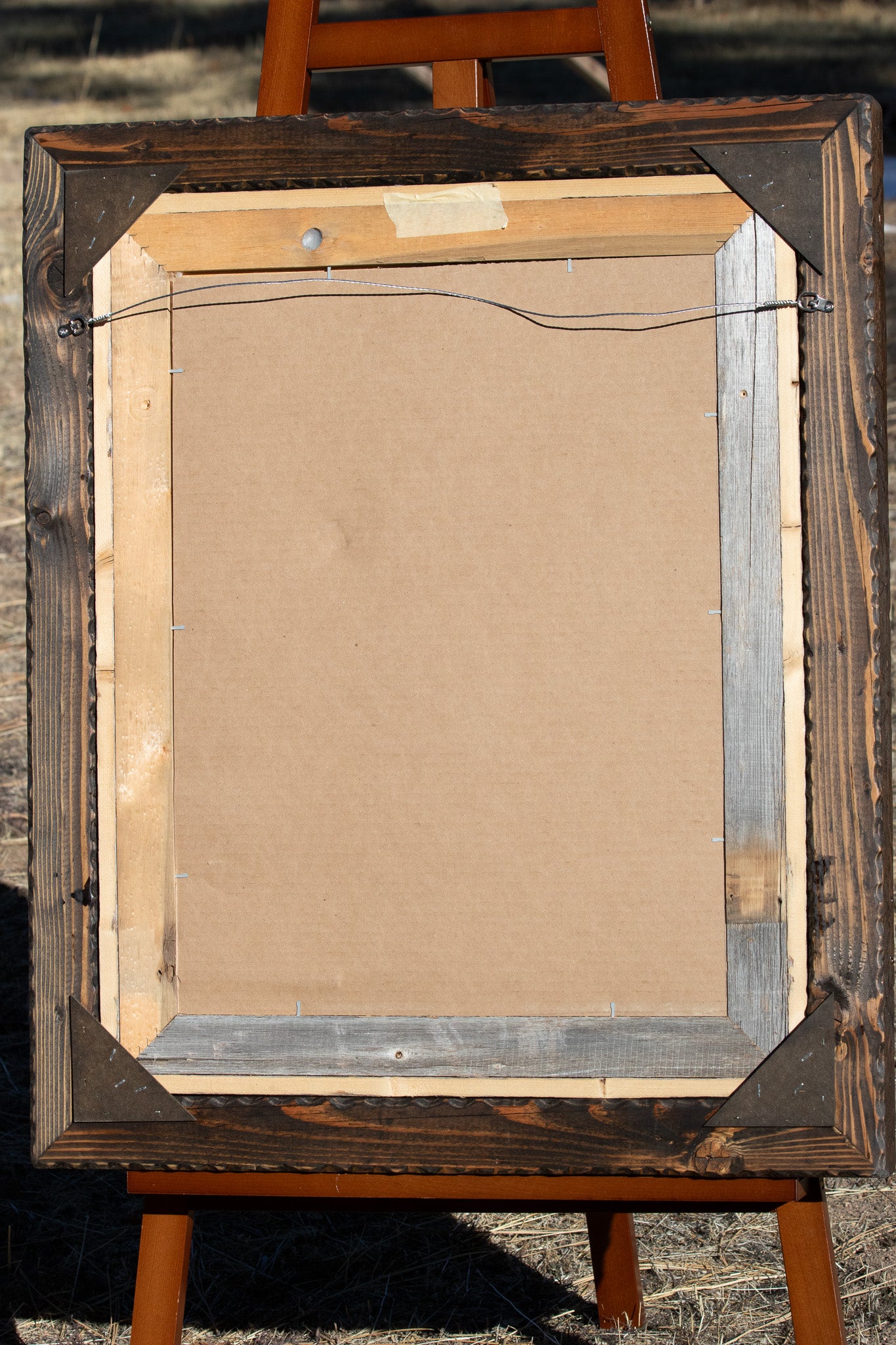 Big Bear Cowboy Gathering 2005 Framed Poster – Rustic Western Wall Art Barnwood Frame 28x34