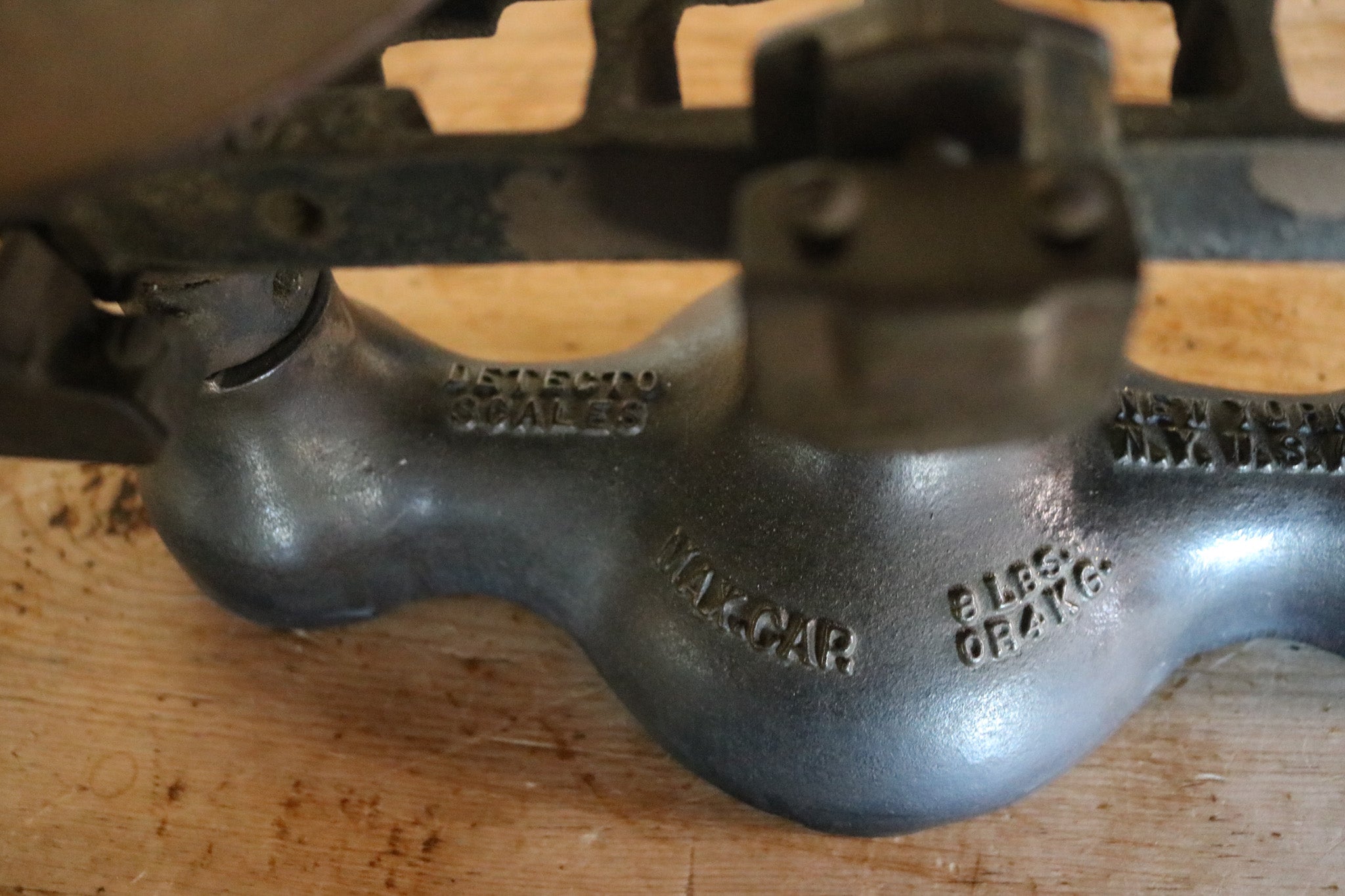 Antique Detecto Cast Iron Balance Scale