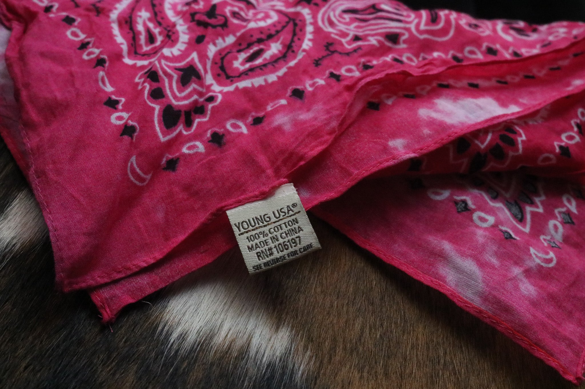 Bright Pink "Celebrate Every Moment" Enjoy Life Bandana