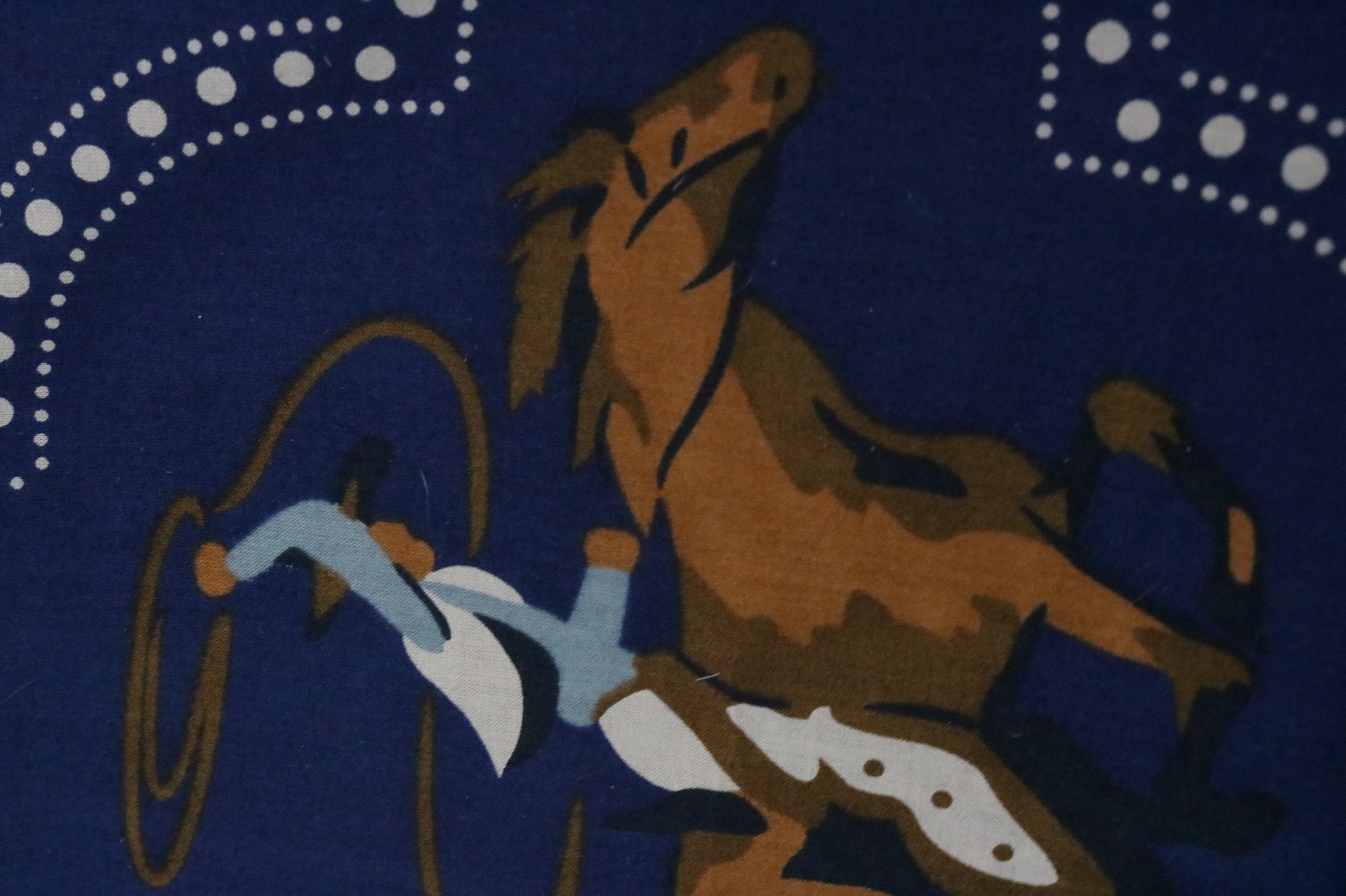 Dark Blue Pendleton Cowboy Bandana
