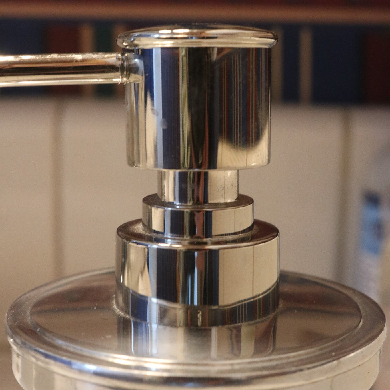 Sleek Chrome Soap Dispenser Modern and Elegant Design