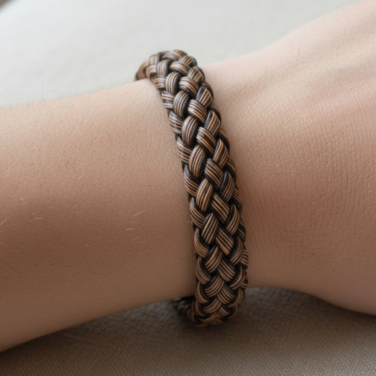 Macramé Style Jute Cord Braided Adjustable Bracelet