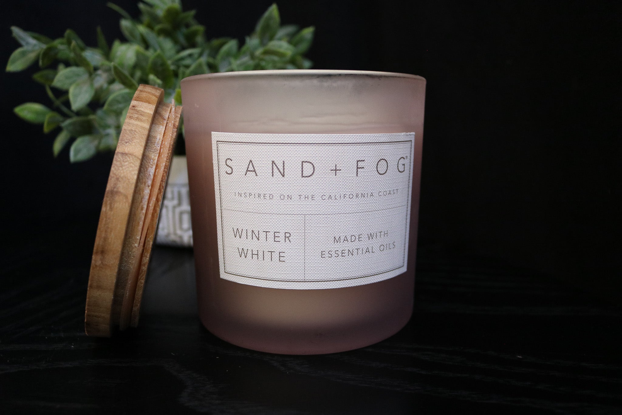 Sand & Fog Merry & Bright Winter Candle White Collection