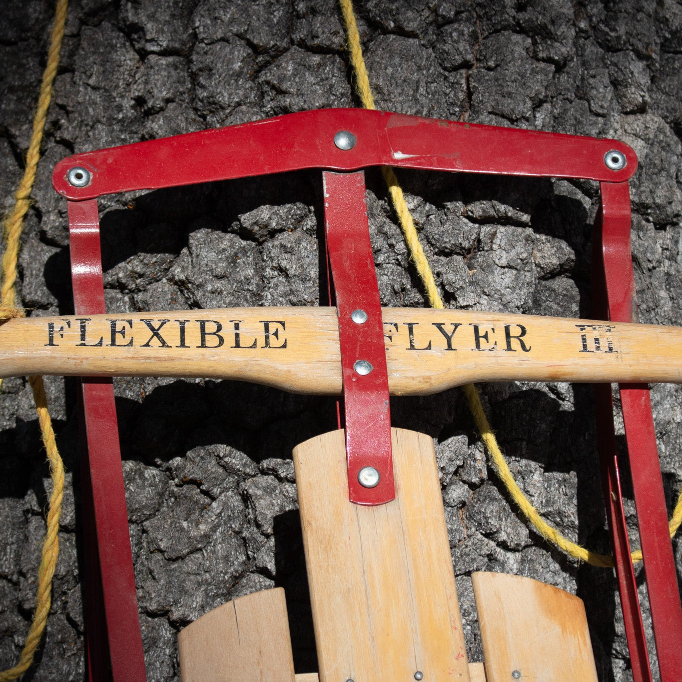 Flexible Flyer with Metal Runner Sled