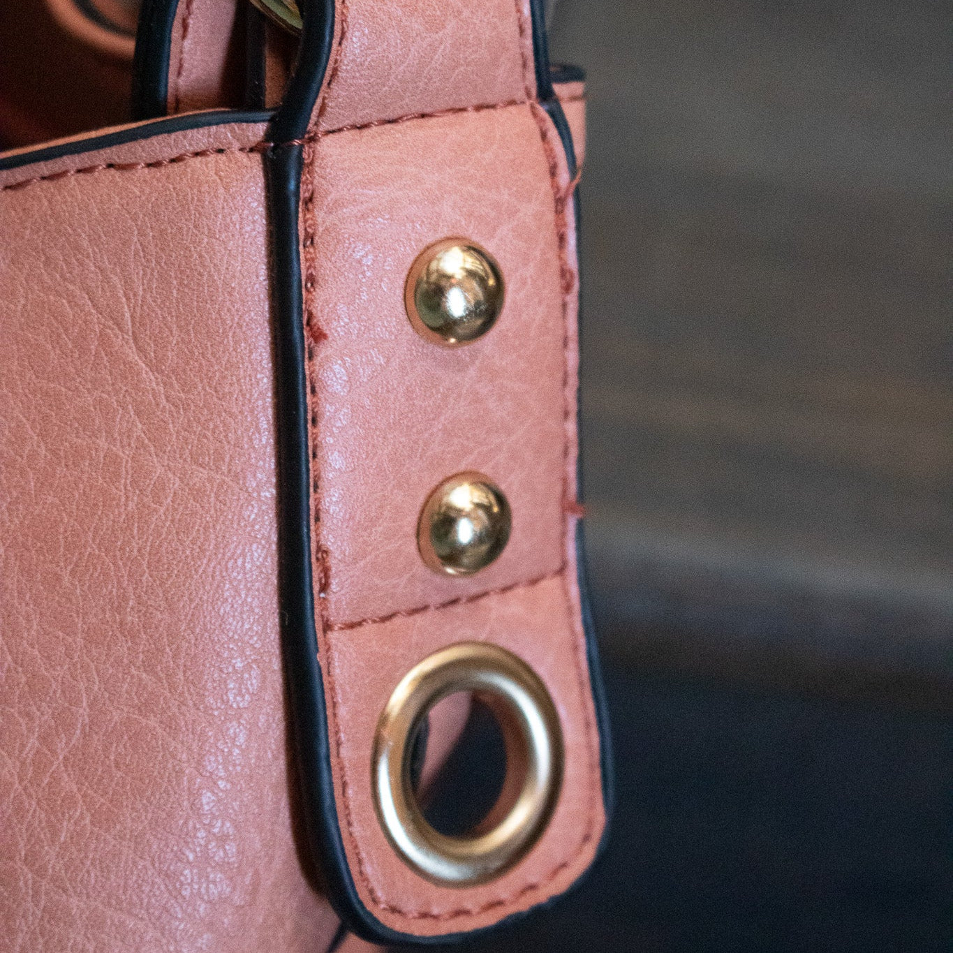 3 Compartment zipper Salmon Color BOHO Shoulder bag