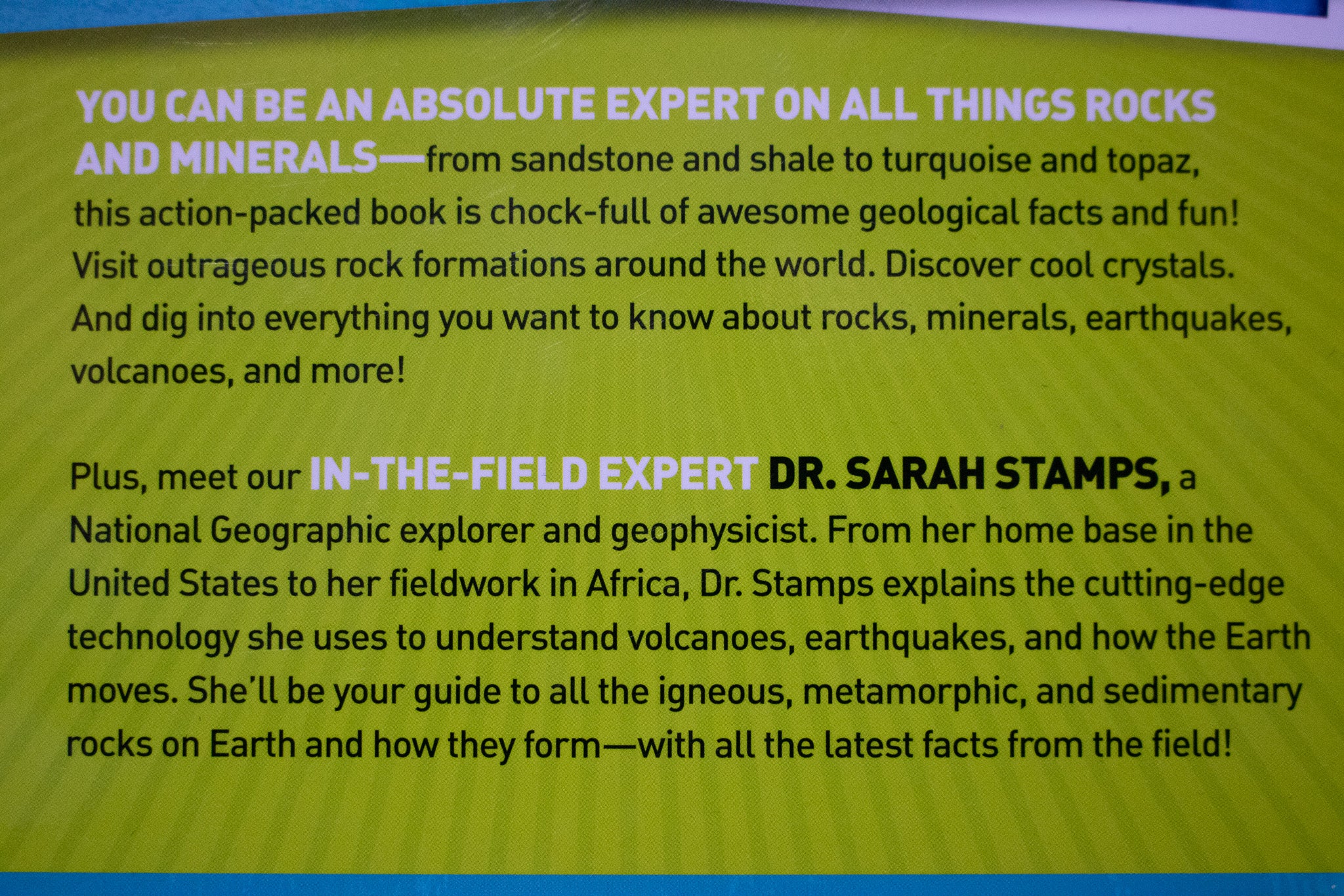 Absolute Expert: Rocks & Minerals Hardback Book