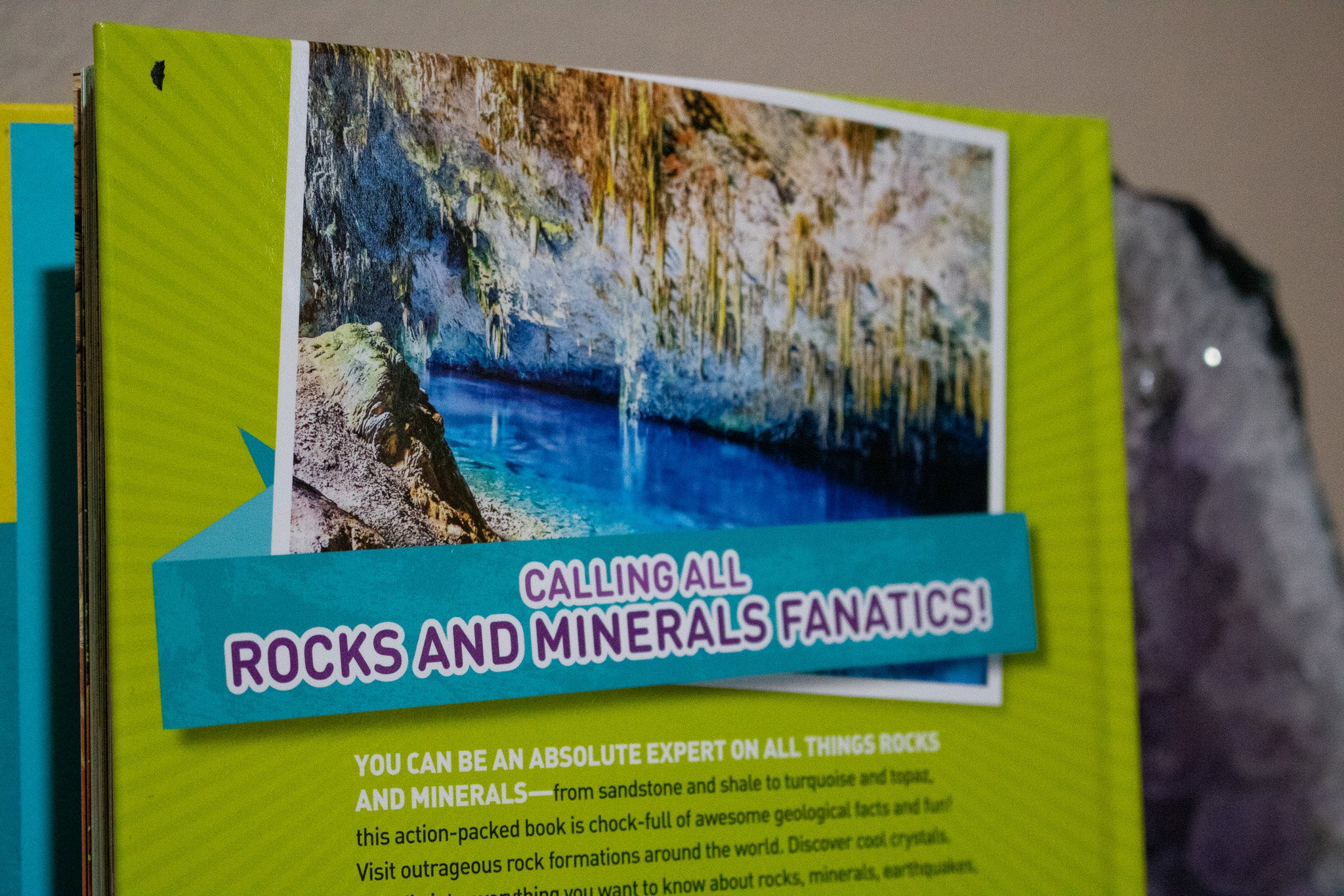 Absolute Expert: Rocks & Minerals Hardback Book