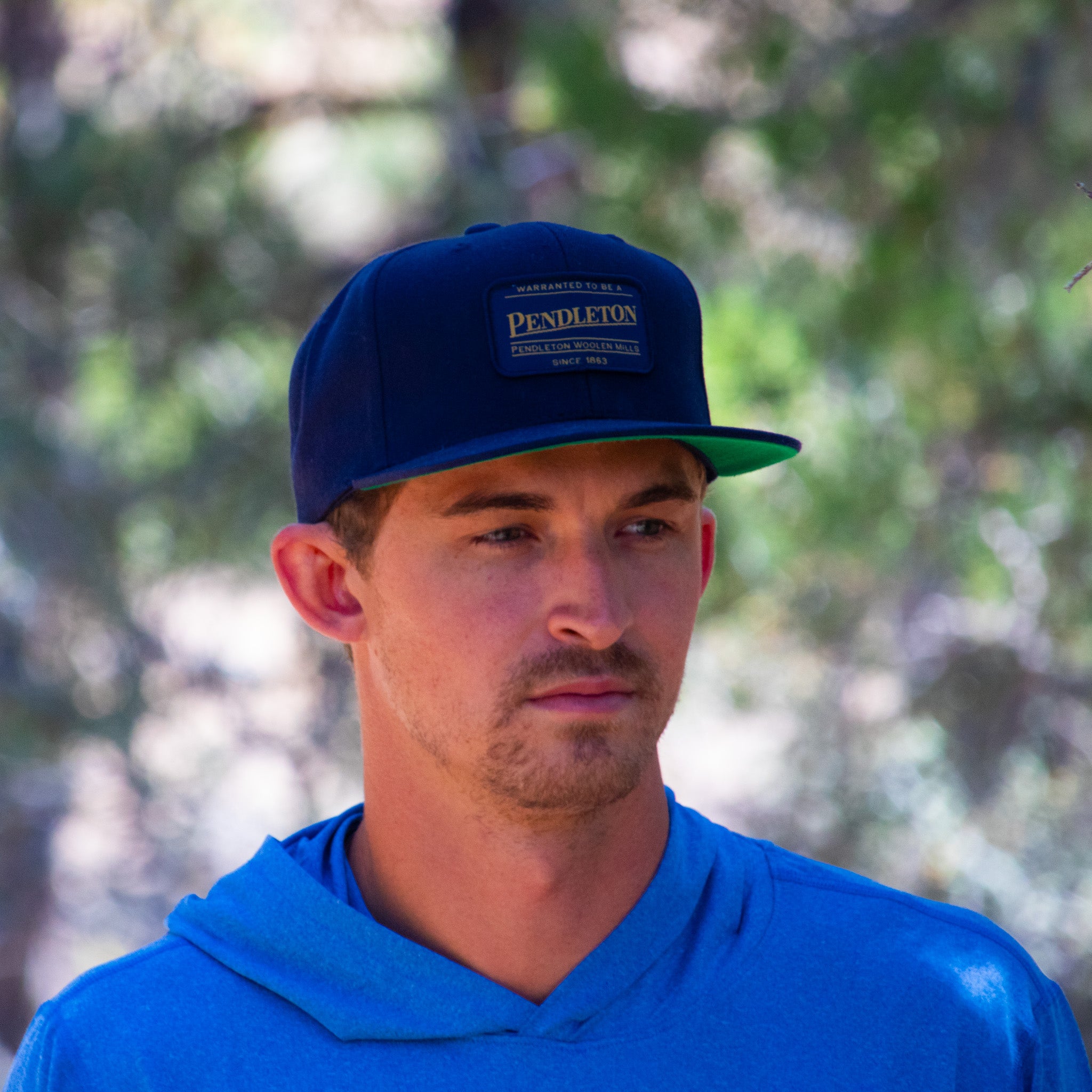 Pendleton Flat Brim Snapback Cap hat