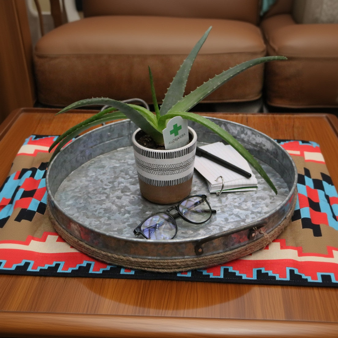 Galvanized Metal Tray