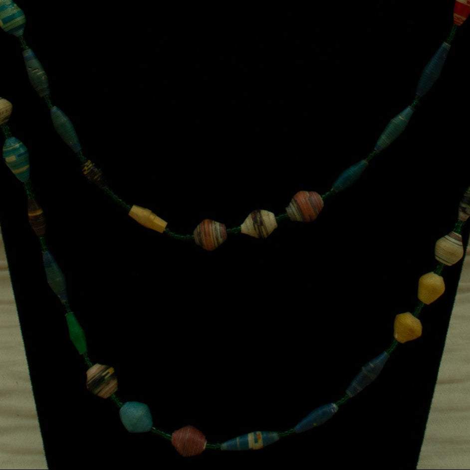 Multicolored Rainbow Beautifully Crafted Beaded Necklace