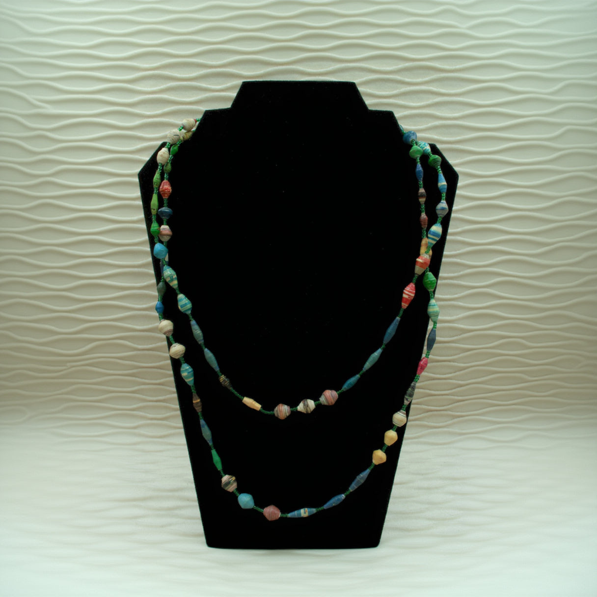 Multicolored Rainbow Beautifully Crafted Beaded Necklace