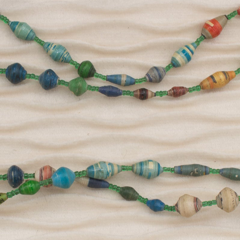 Multicolored Rainbow Beautifully Crafted Beaded Necklace
