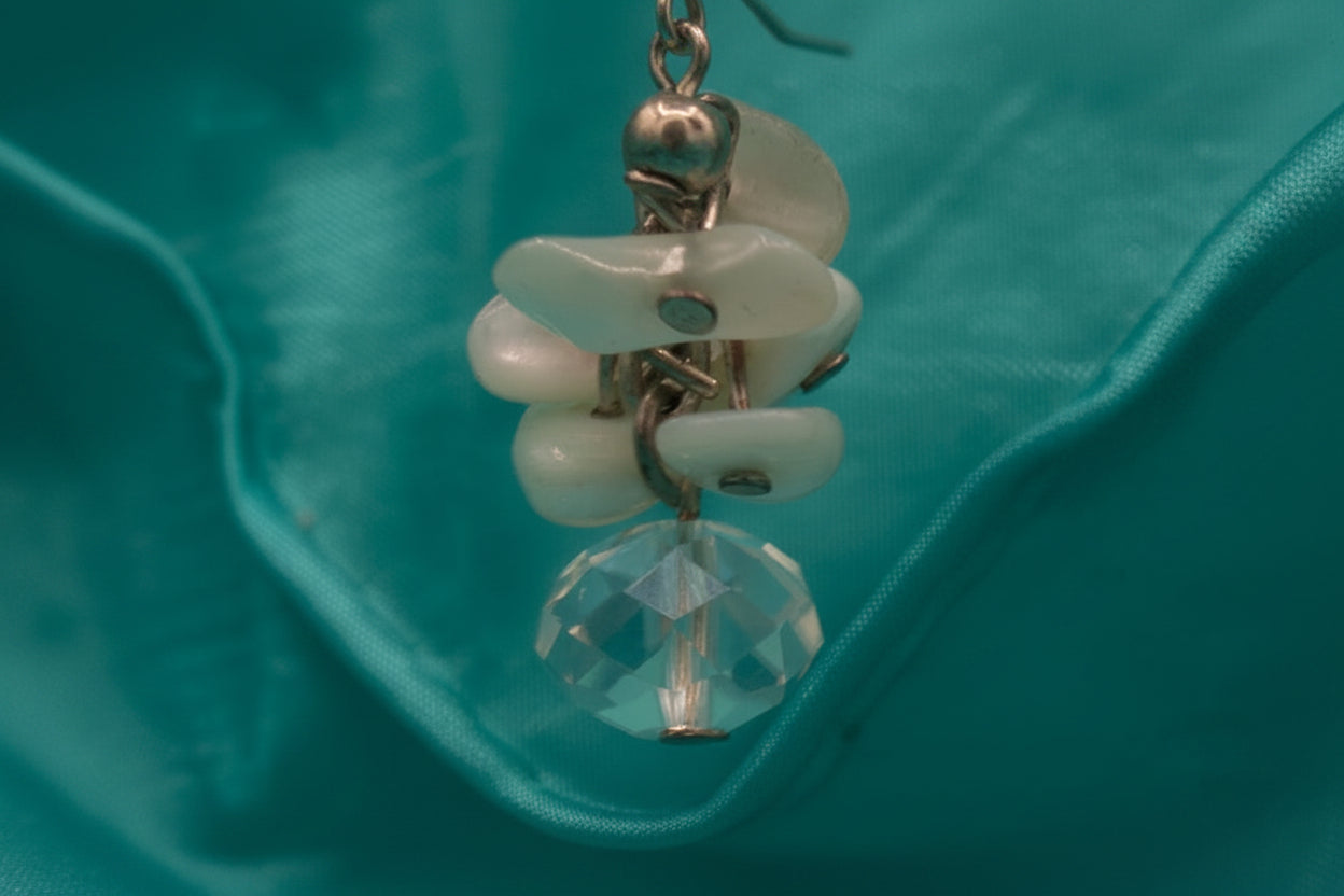Irregular Stone Handmade Earrings