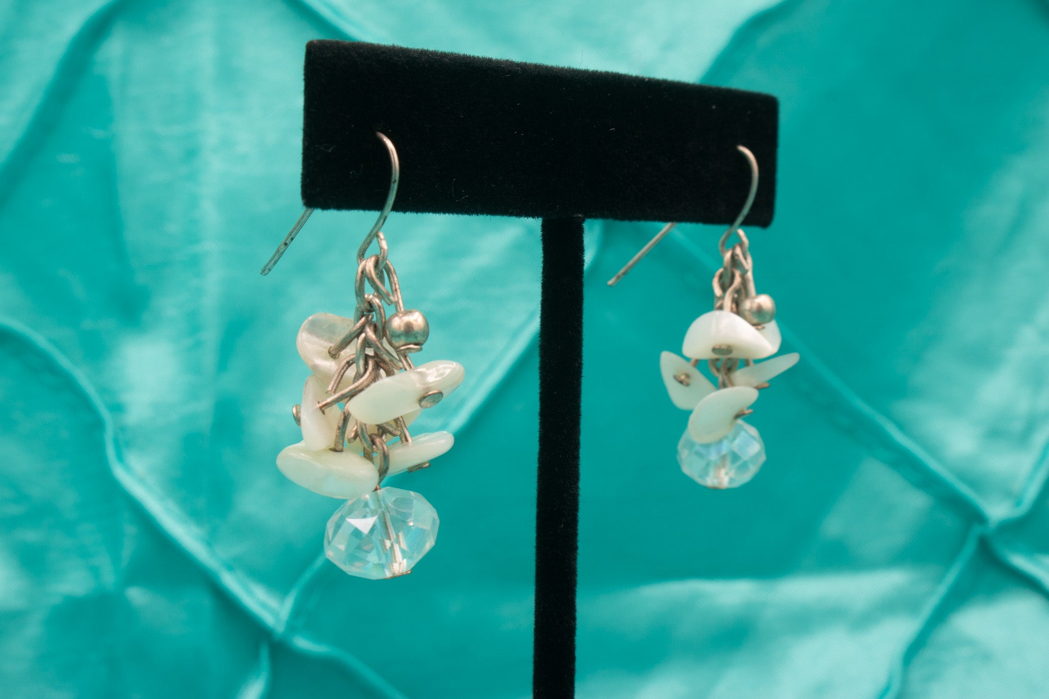 Irregular Stone Handmade Earrings