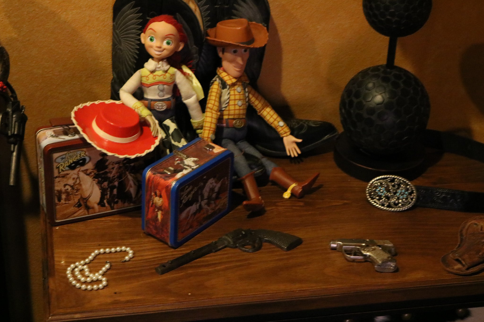 Lone Ranger Blue Tin Retro Lunch Box