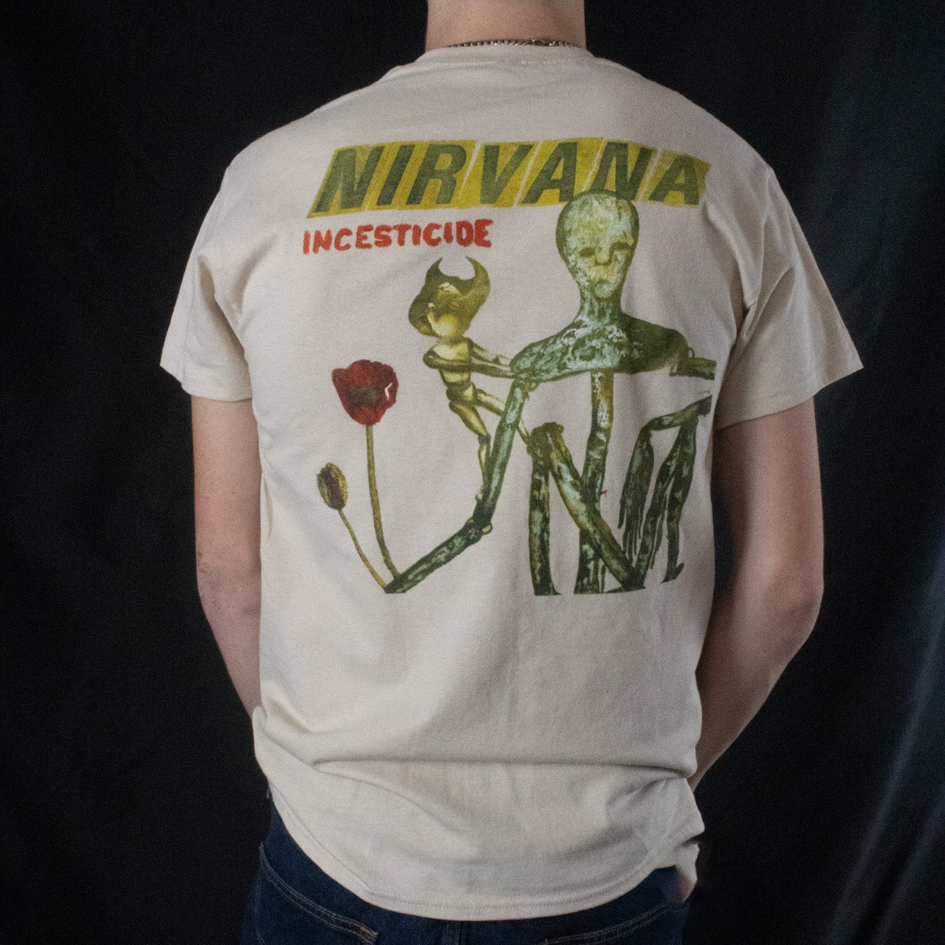 Nirvana Off White Graphic T-shirt